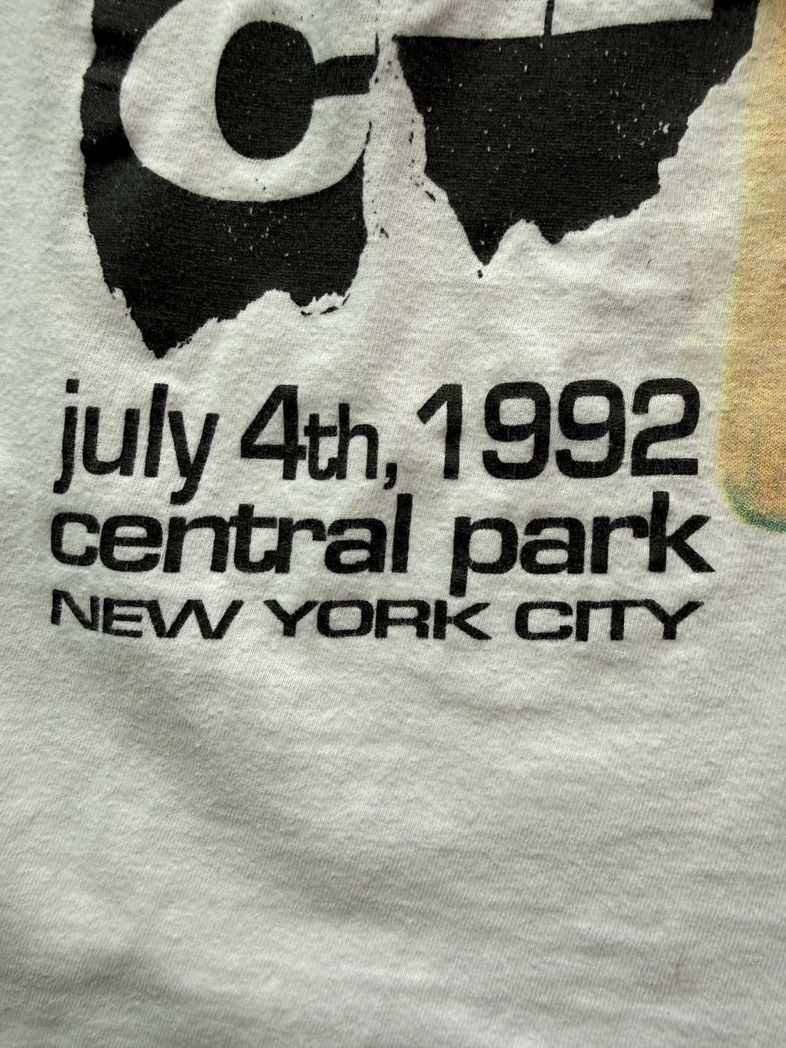 1992 소닉 유스 선 라 뉴욕 공연 bomb pop 팝시클 티셔츠 L 상품이미지6