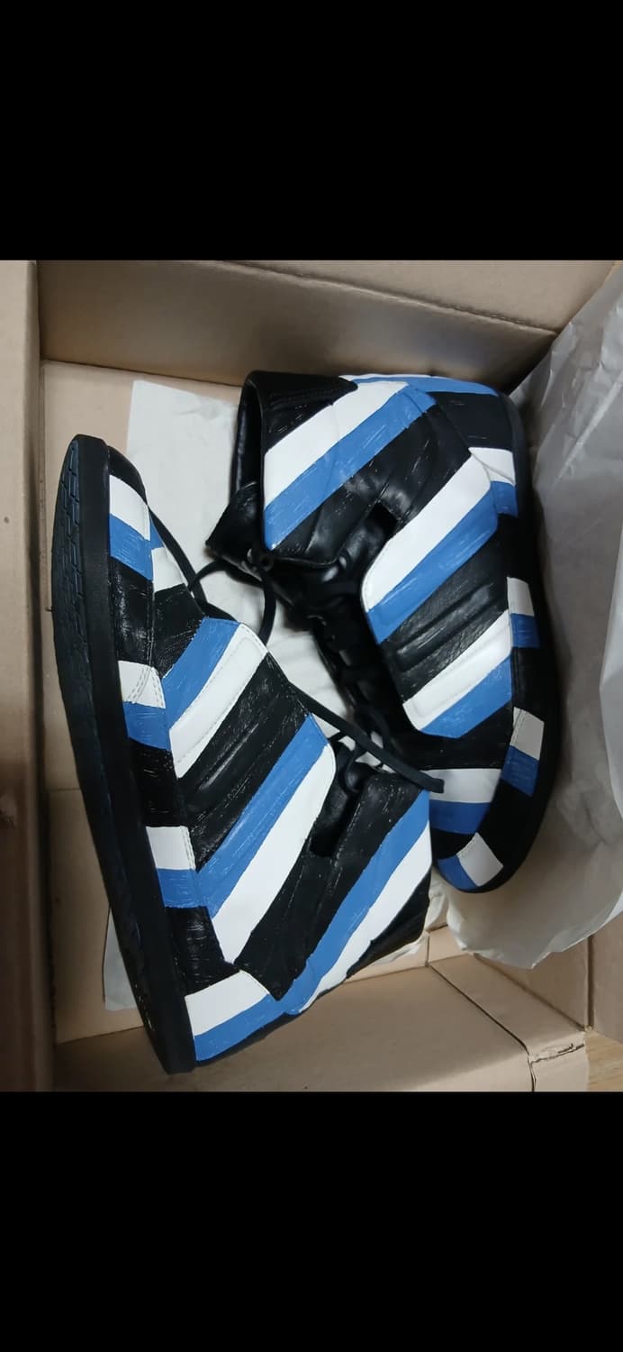 Y-3 rare sample archive 하이탑 blue 270 상품이미지2