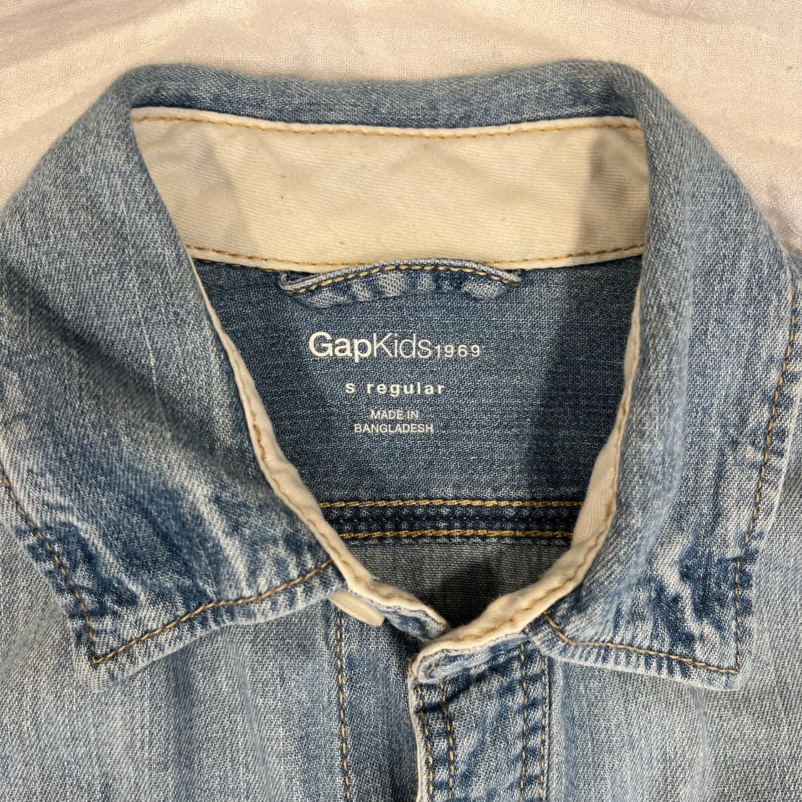 Gap Kids 데님 셔츠 / 청남방 / S 사이즈 상품이미지2