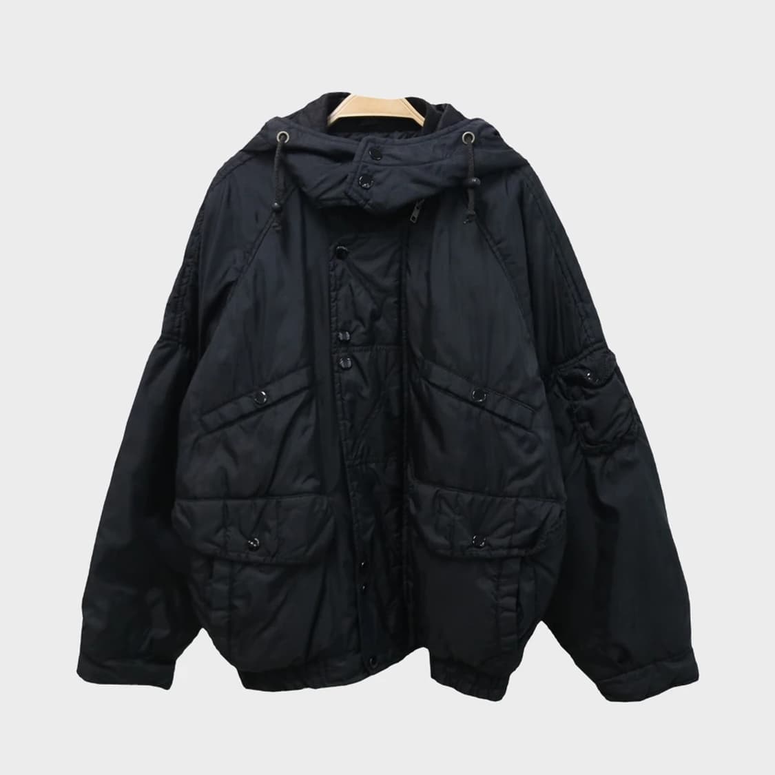 ANECDOTE 블랙 후드 패딩 60959 상품이미지1