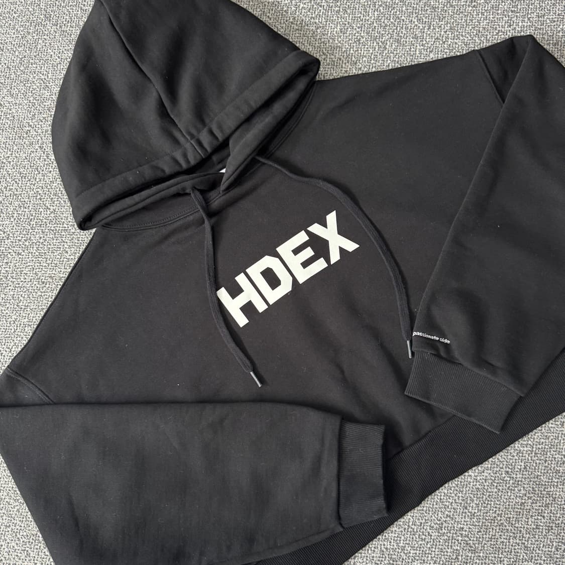 에이치덱스 우먼스 메인 로고 크롭 후드 상품이미지2