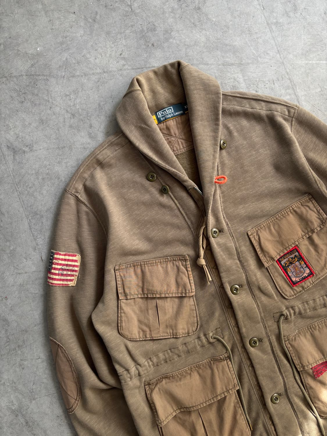 Polo 폴로 랄프로렌 베이지 엑스피디션 가디건 상품이미지3