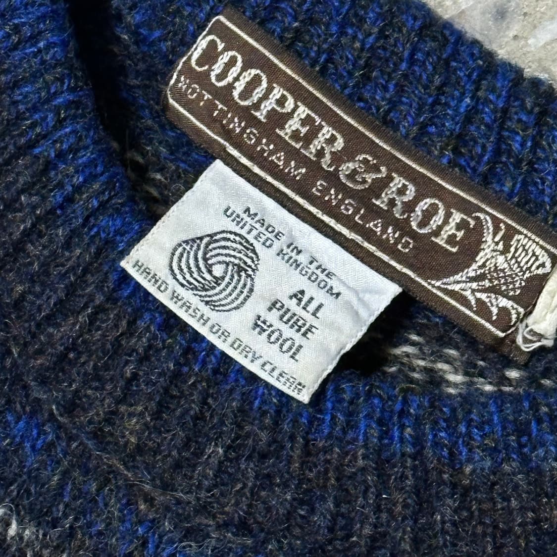 Made in UK 퓨어 울 니트 상품이미지4