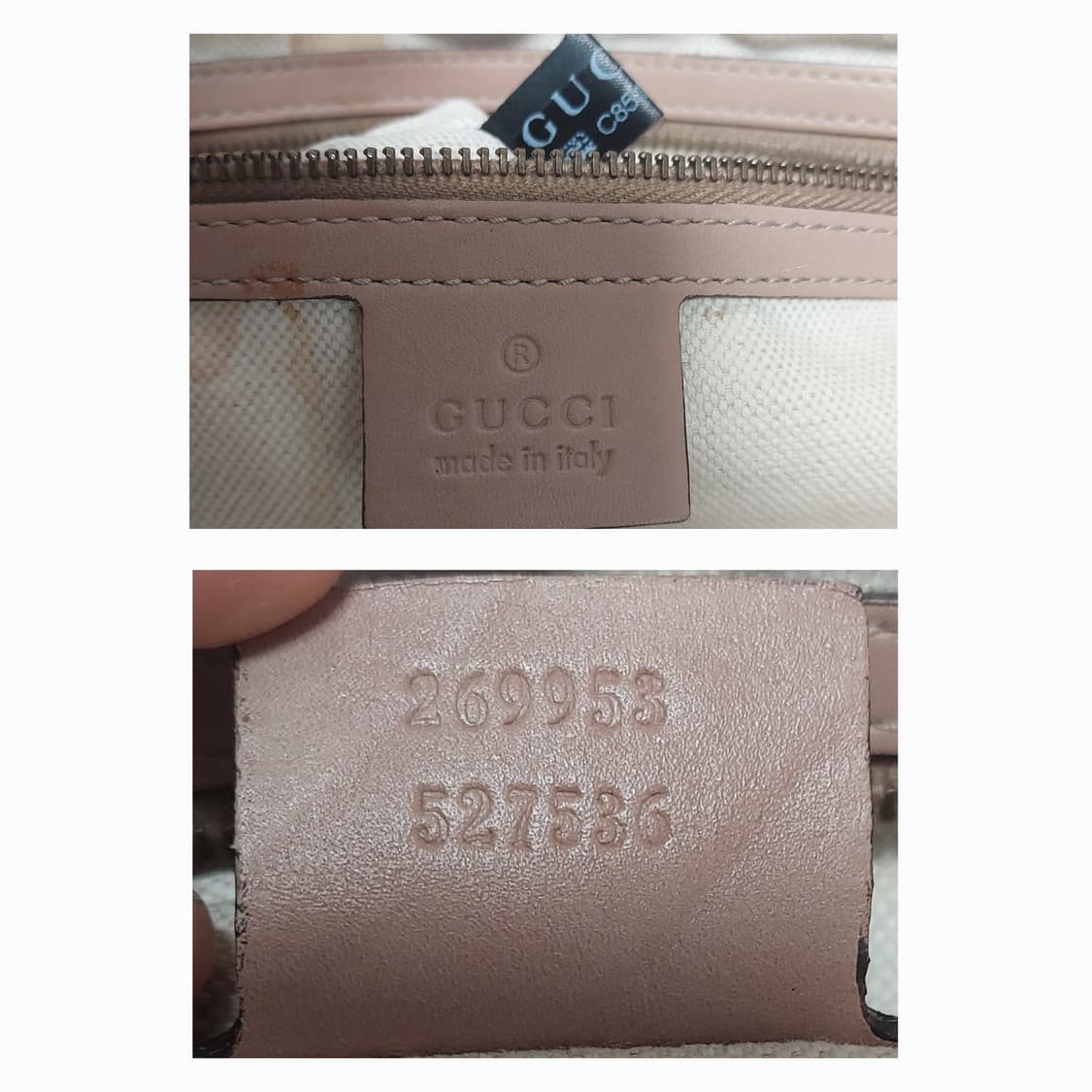 구찌 스칼렛 스터드 인터로킹 G 토트백 (정품) 상품이미지9