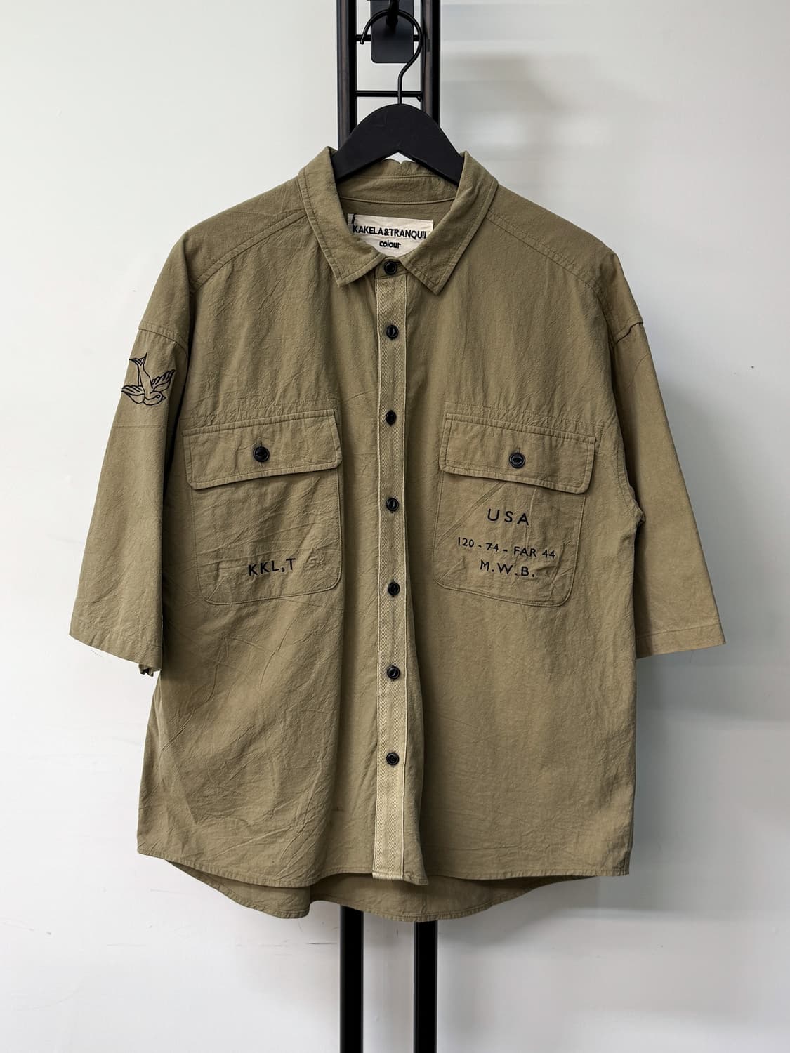 Kakela & Tranquil 투 포켓 하프 셔츠 상품이미지1