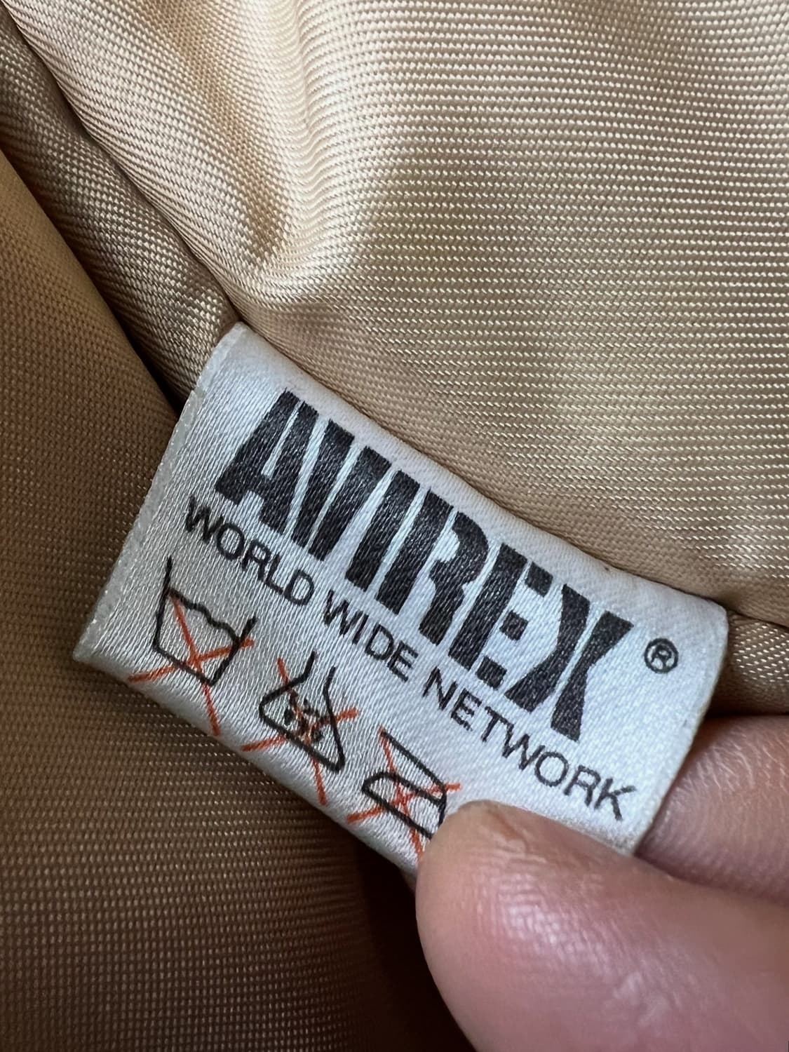 아비렉스 노르망디 A-2 가죽자켓 상품이미지7