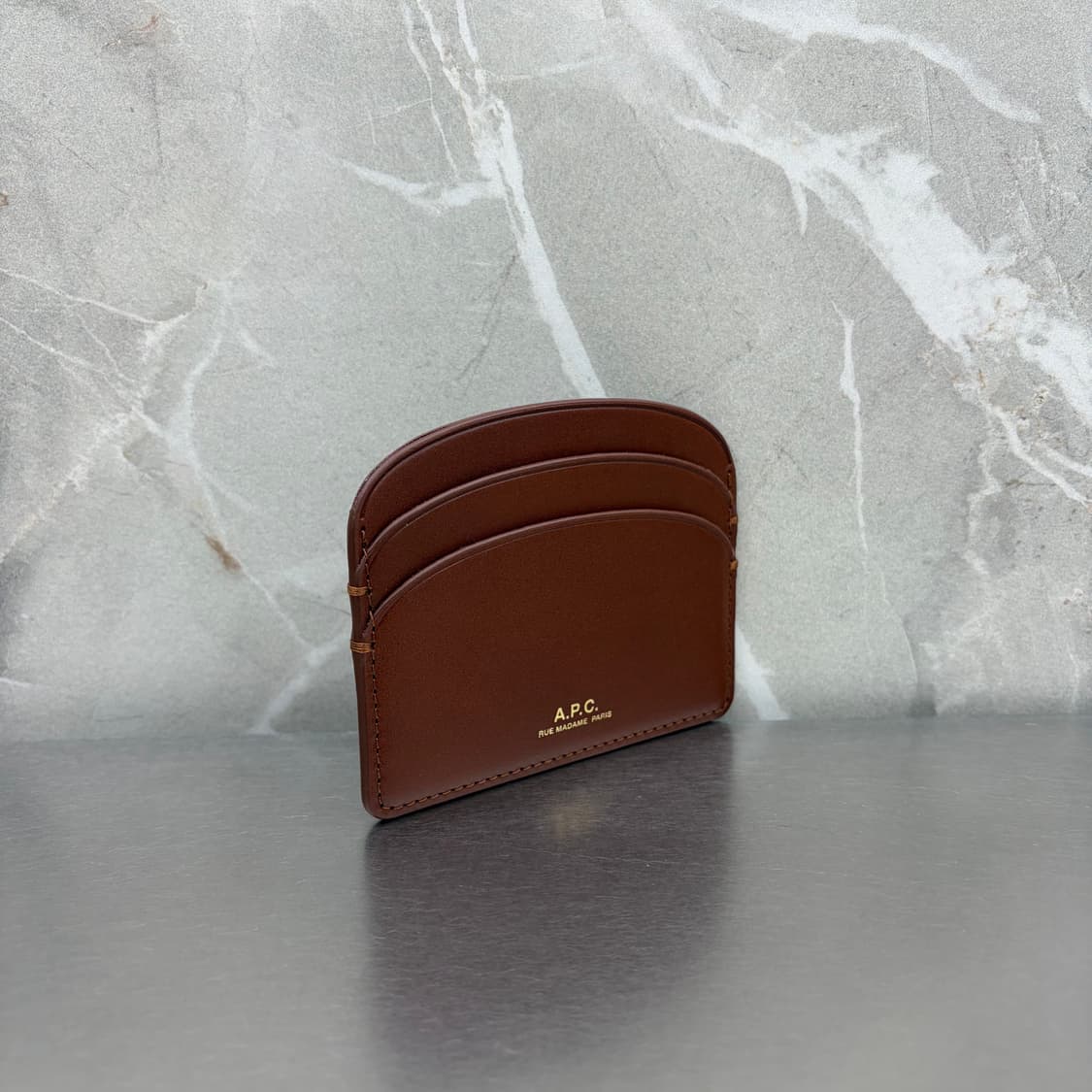 아페쎄 데미룬 카드 홀더 넛 브라운 상품이미지5
