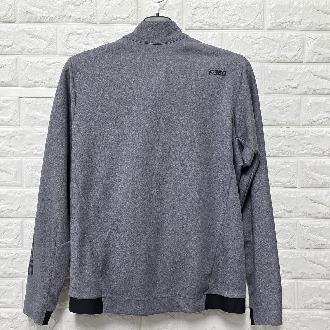 택포) 데상트 남성 저지 집업 자켓 95 상품이미지4