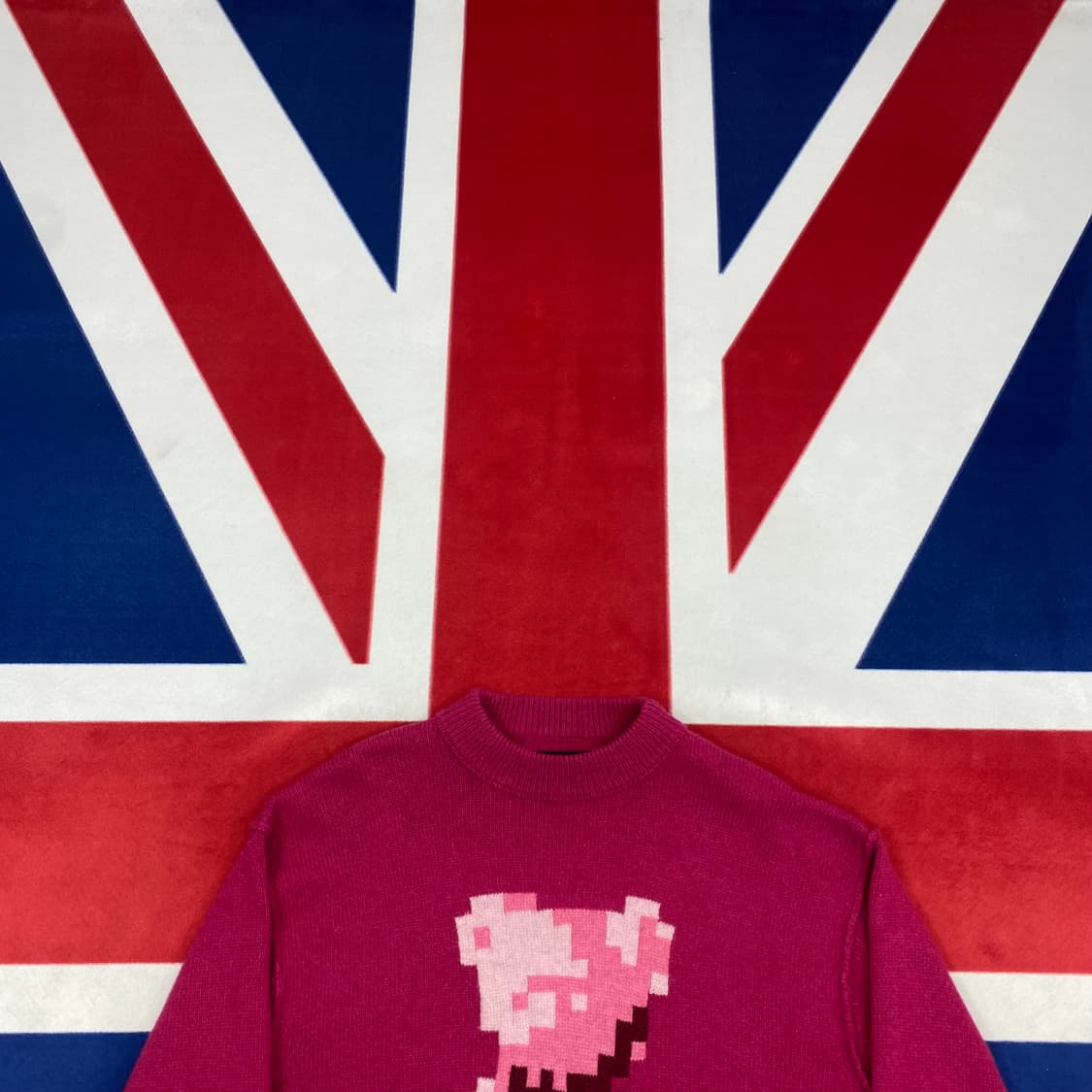 아크메드라비 픽셀 베어 니트 1 실측 L-XL  상품이미지2