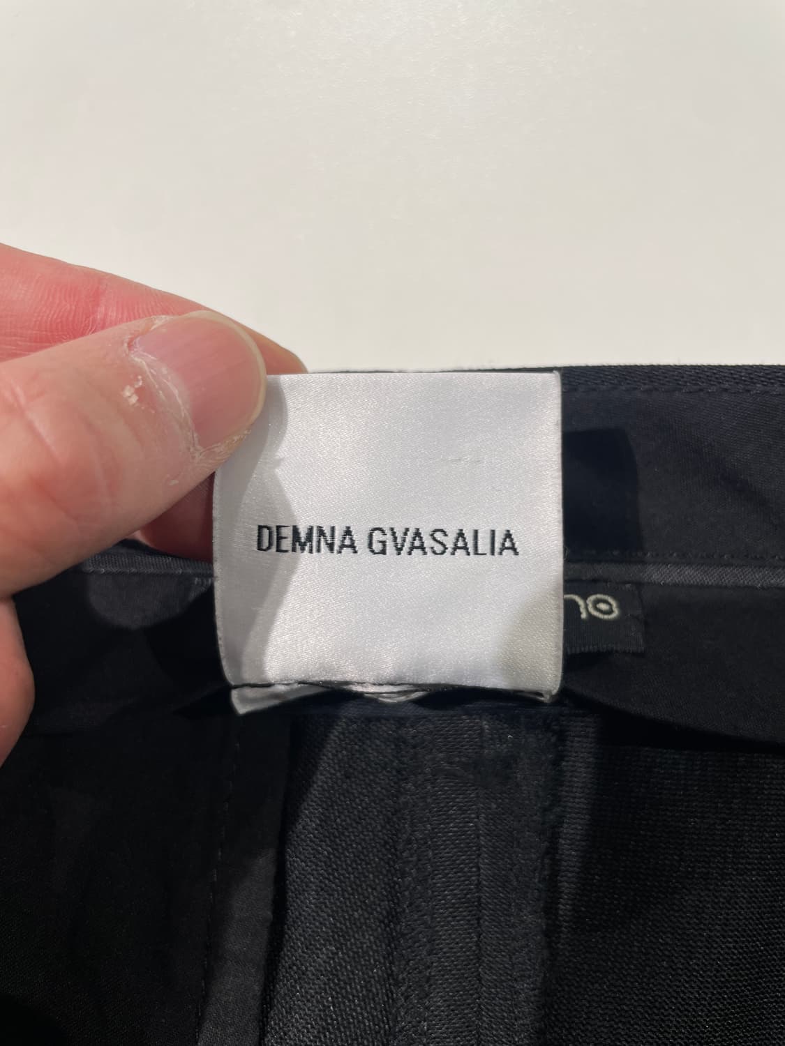 베트멍 꼬르소꼬모 블랙 세미 부츠컷 슬랙스 상품이미지8