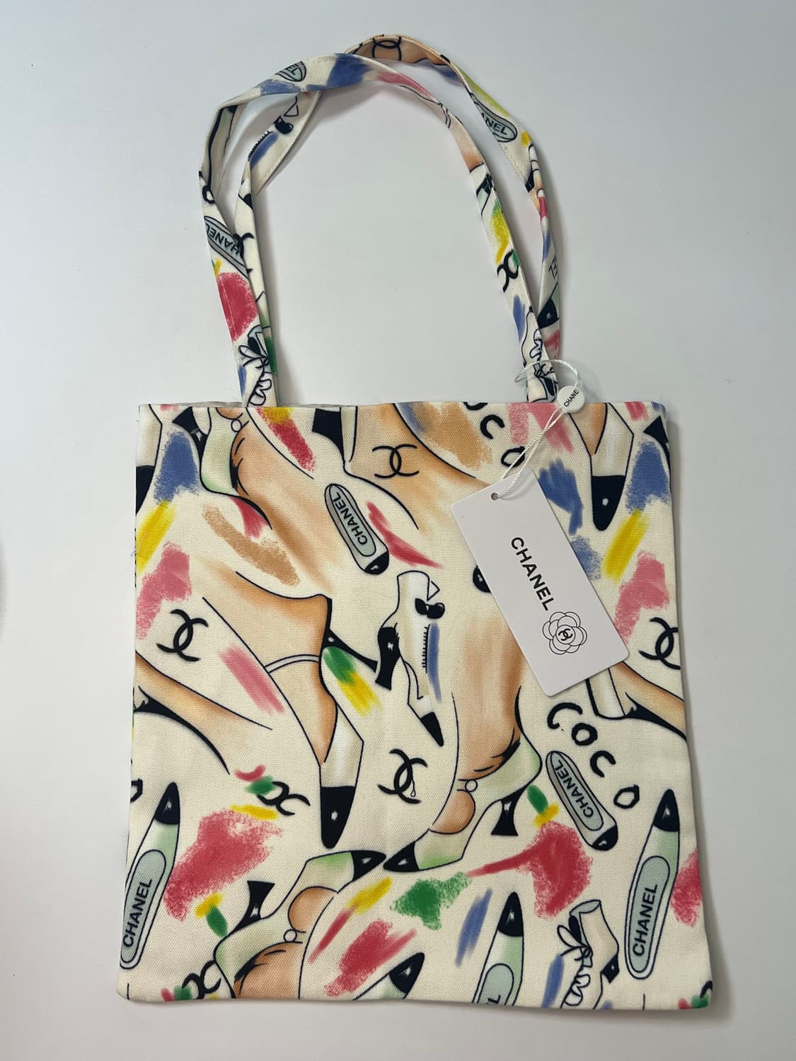 샤넬 뷰티 vip 에코백 캔버스  상품이미지1