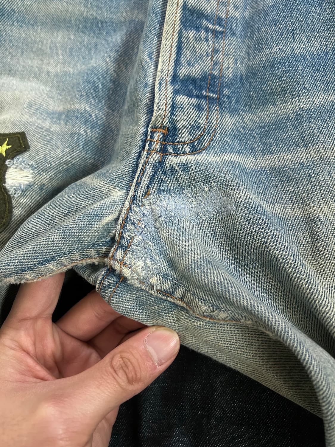 00s 리바이스 501xx 패치워크 Made in Mexico 상품이미지10