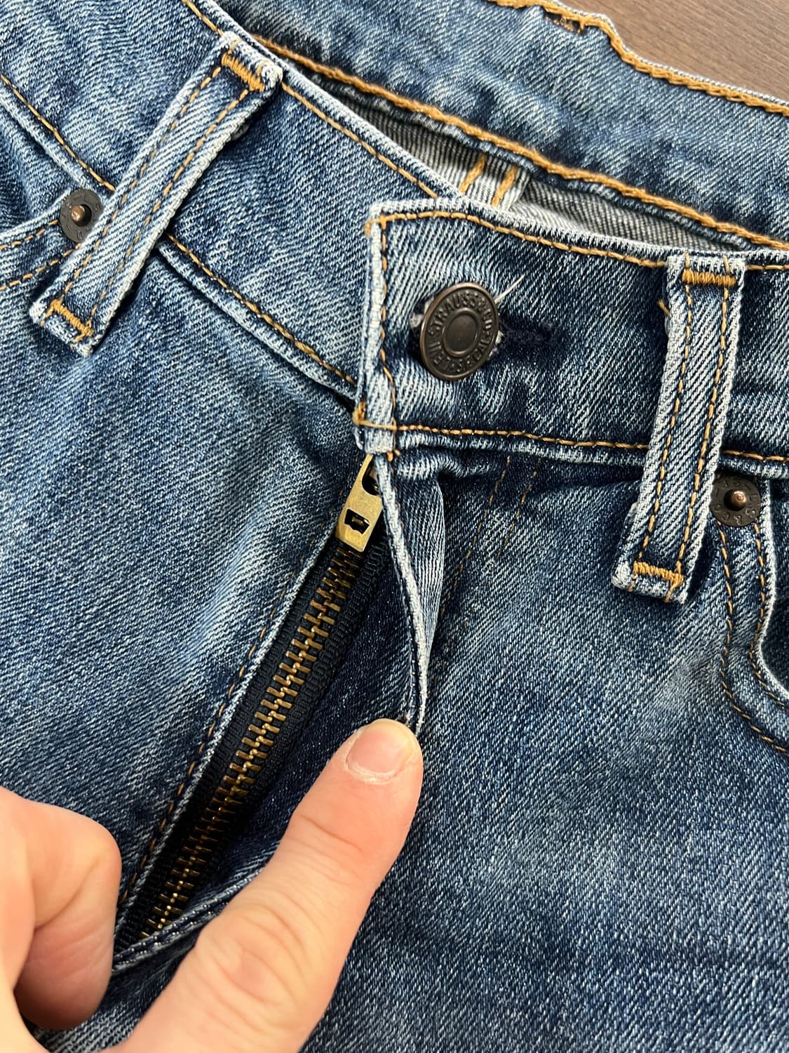 Levis 리바이스 505 레귤러 스트레이트 데님 팬츠 상품이미지5