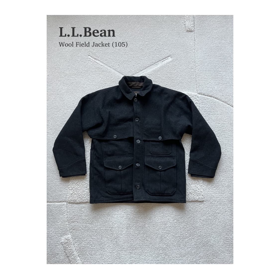 90s 엘엘빈 울 필드 자켓 (105) 상품이미지1