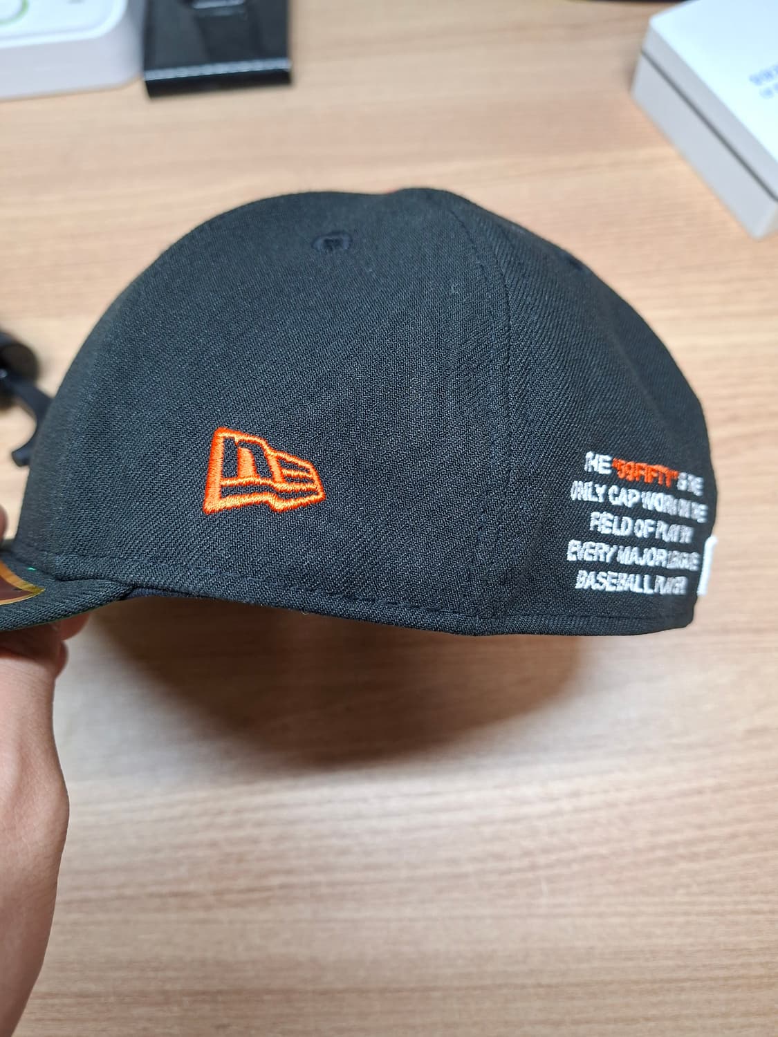 뉴에라 59FIFTY 검정색 모자 7 3/8 상품이미지2
