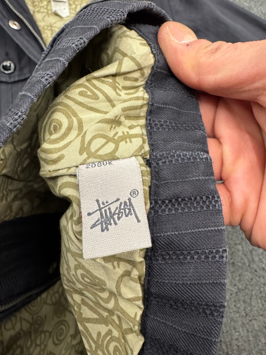 S)Stussy girls 빈티지 여성 4포켓 야상 자켓 상품이미지4