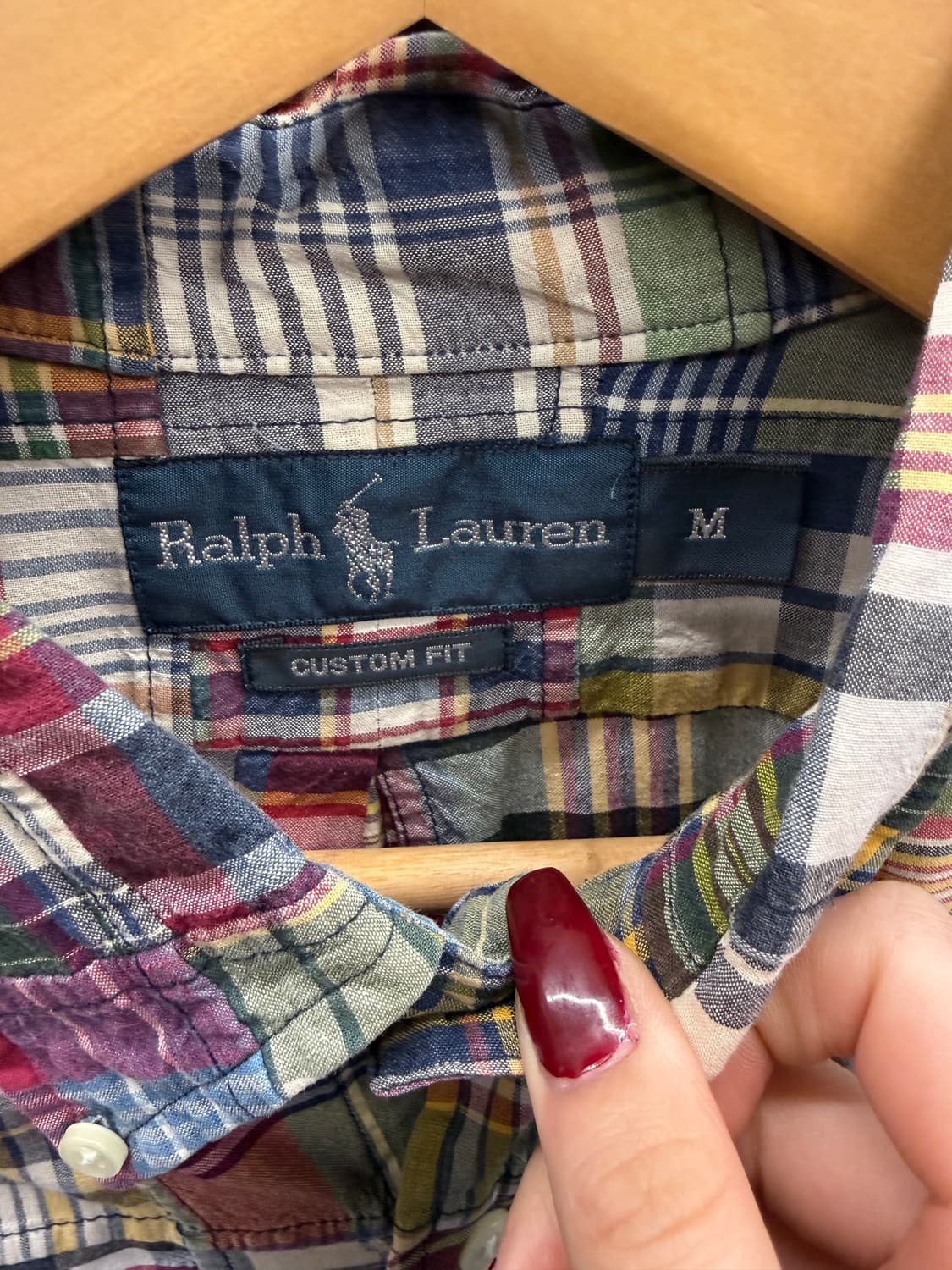 PRL 폴로 랄프로렌 마드라스 체크 셔츠 상품이미지7