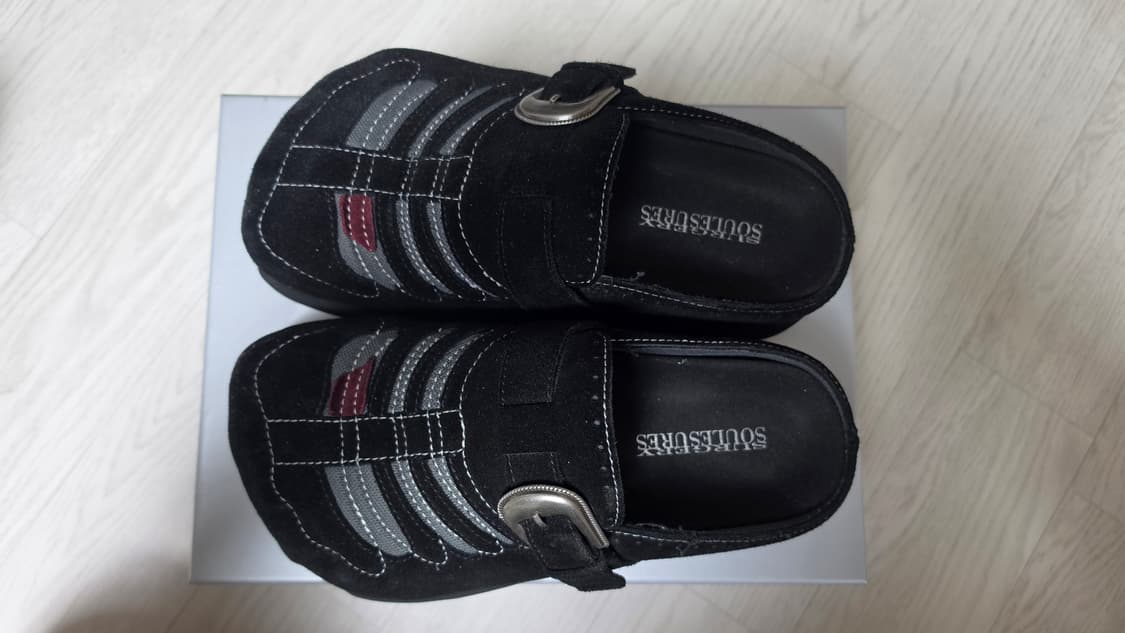 써저리 스웨이드 뮬 ss010 270 판매 상품이미지2