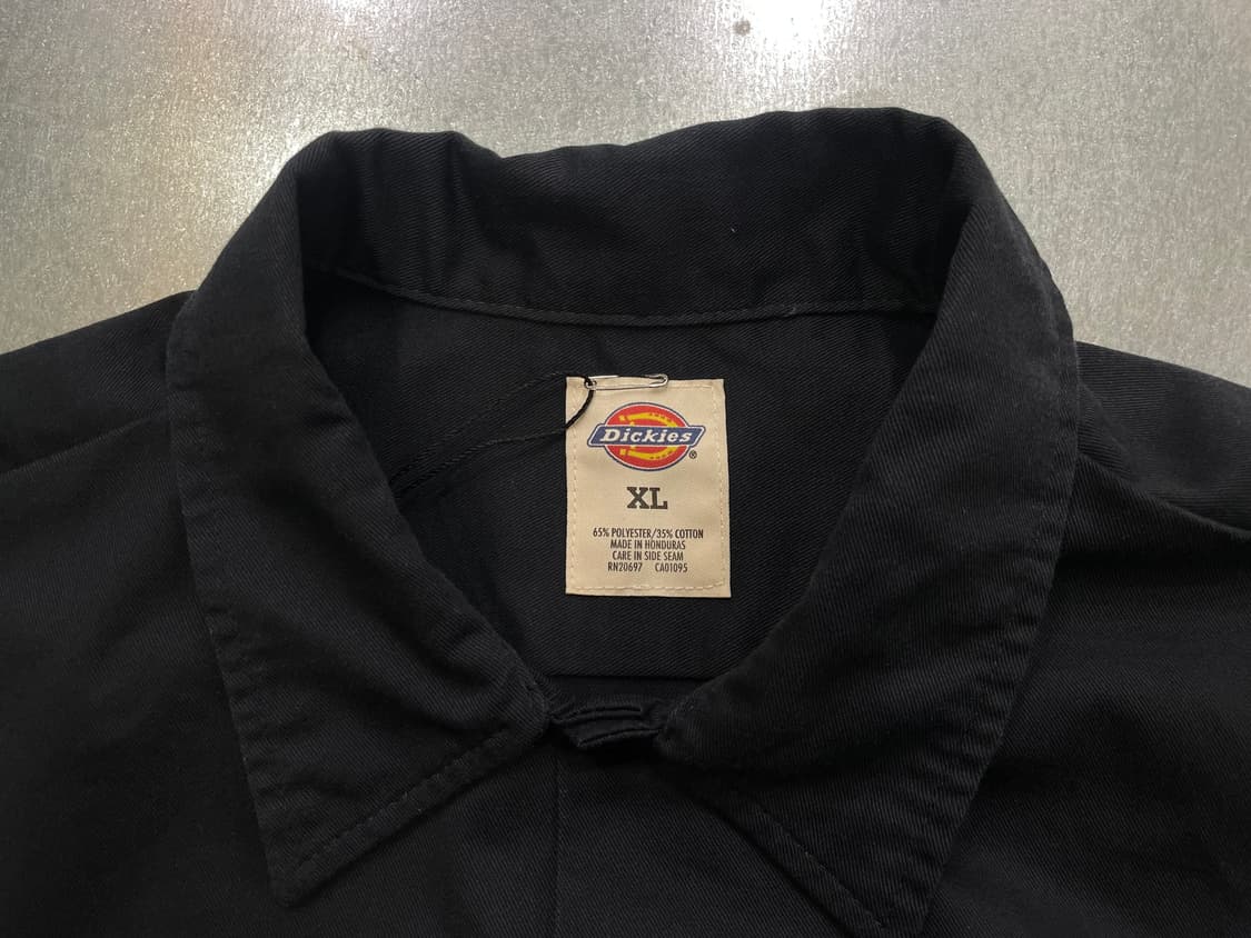 (XL) Dickies 디키즈 프린팅 반팔 워크 셔츠 블랙   상품이미지10