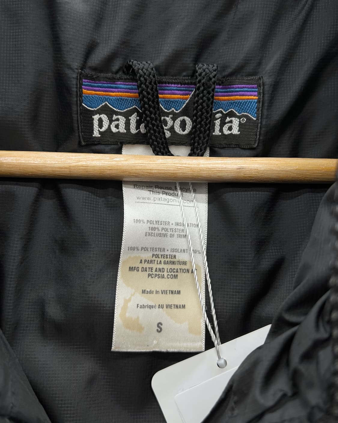 파타고니아 00s 프리마로프트 다스 파카 블랙 상품이미지6