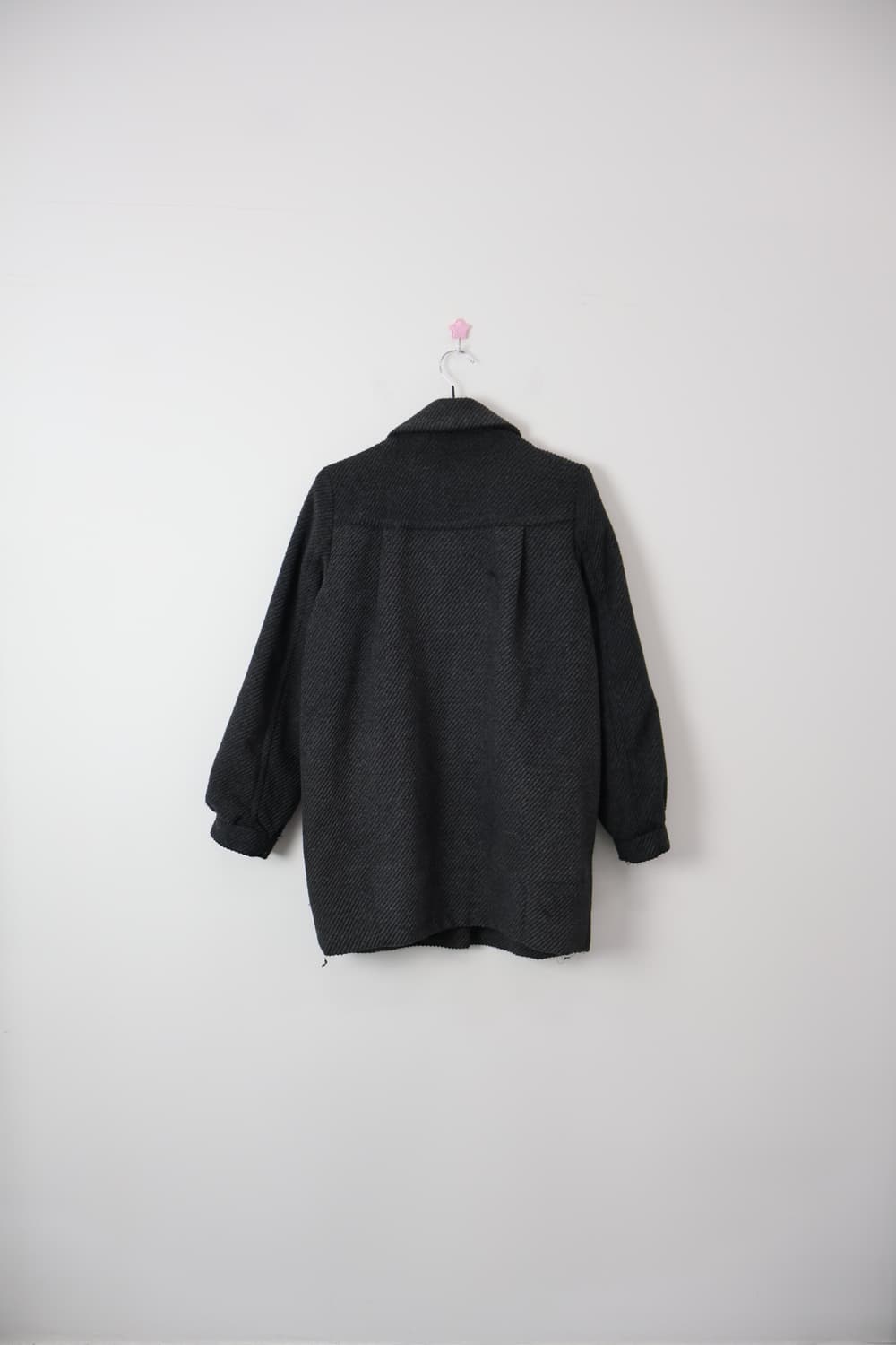 Lowrys Farm Charcoal Grey Textured Coat 상품이미지4