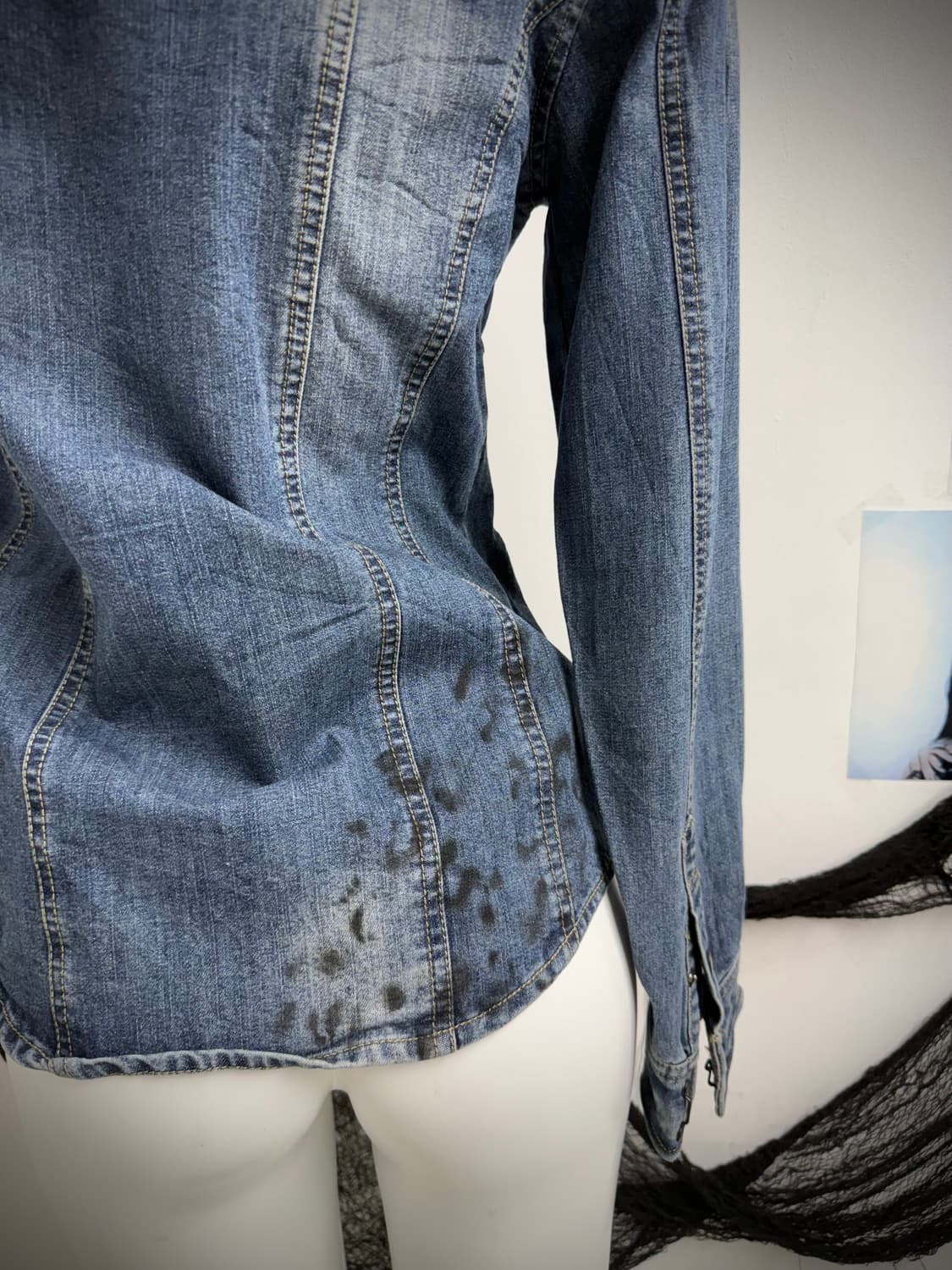 Xfrm buckle leopard printing shirts 상품이미지7