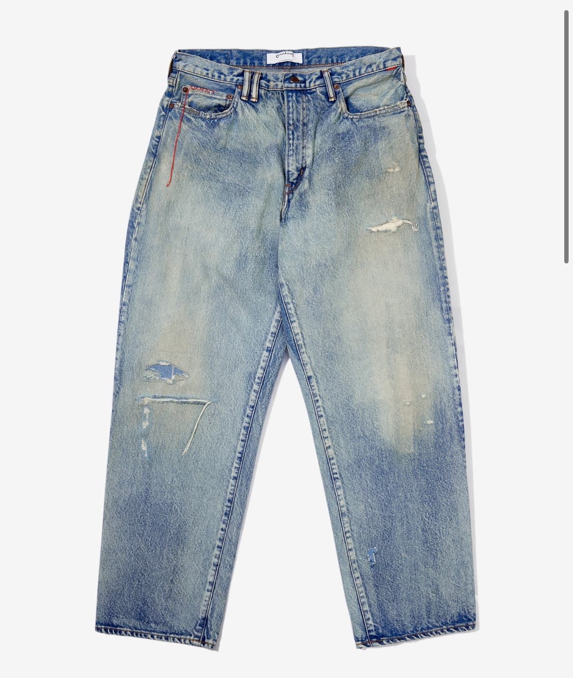 (36) 아나크로놈 80s 와이드 데님 상품이미지1