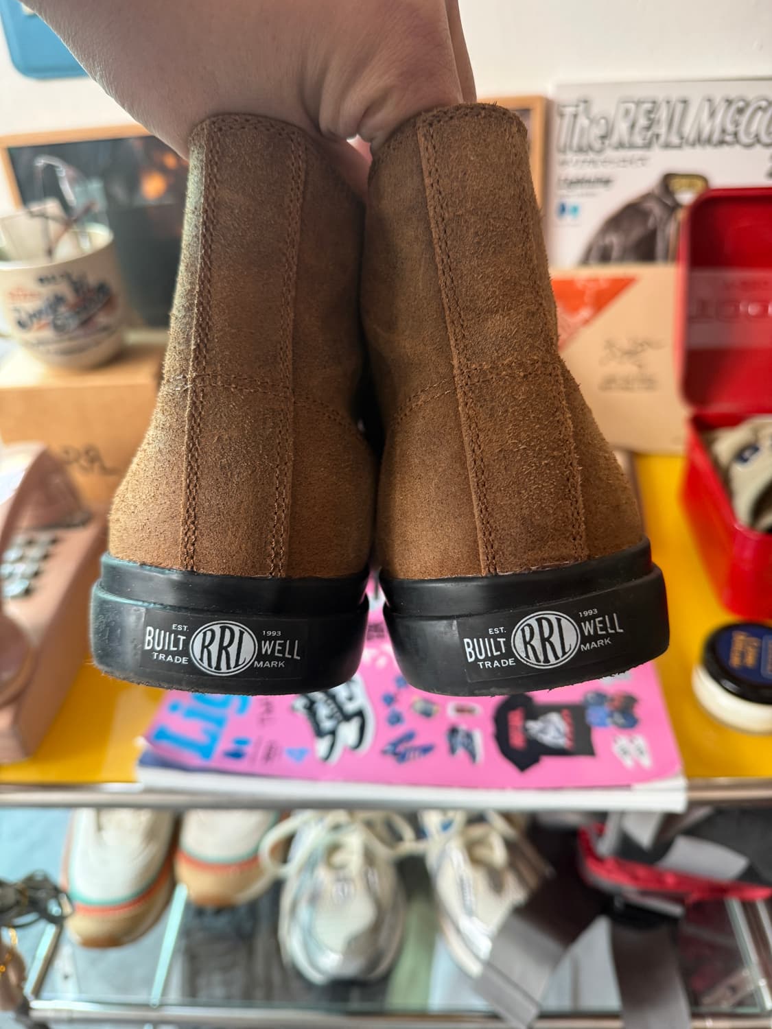 RRL 메이포트 스웨이드 스니커즈 290 11D 상품이미지2