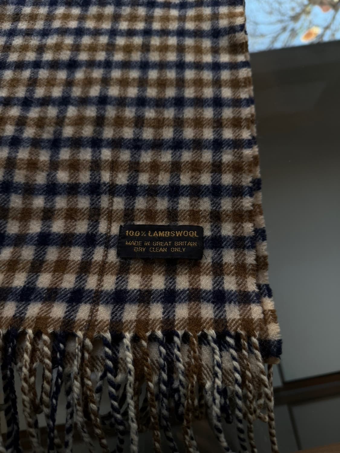 브리티쉬 램스울 머플러 상품이미지10