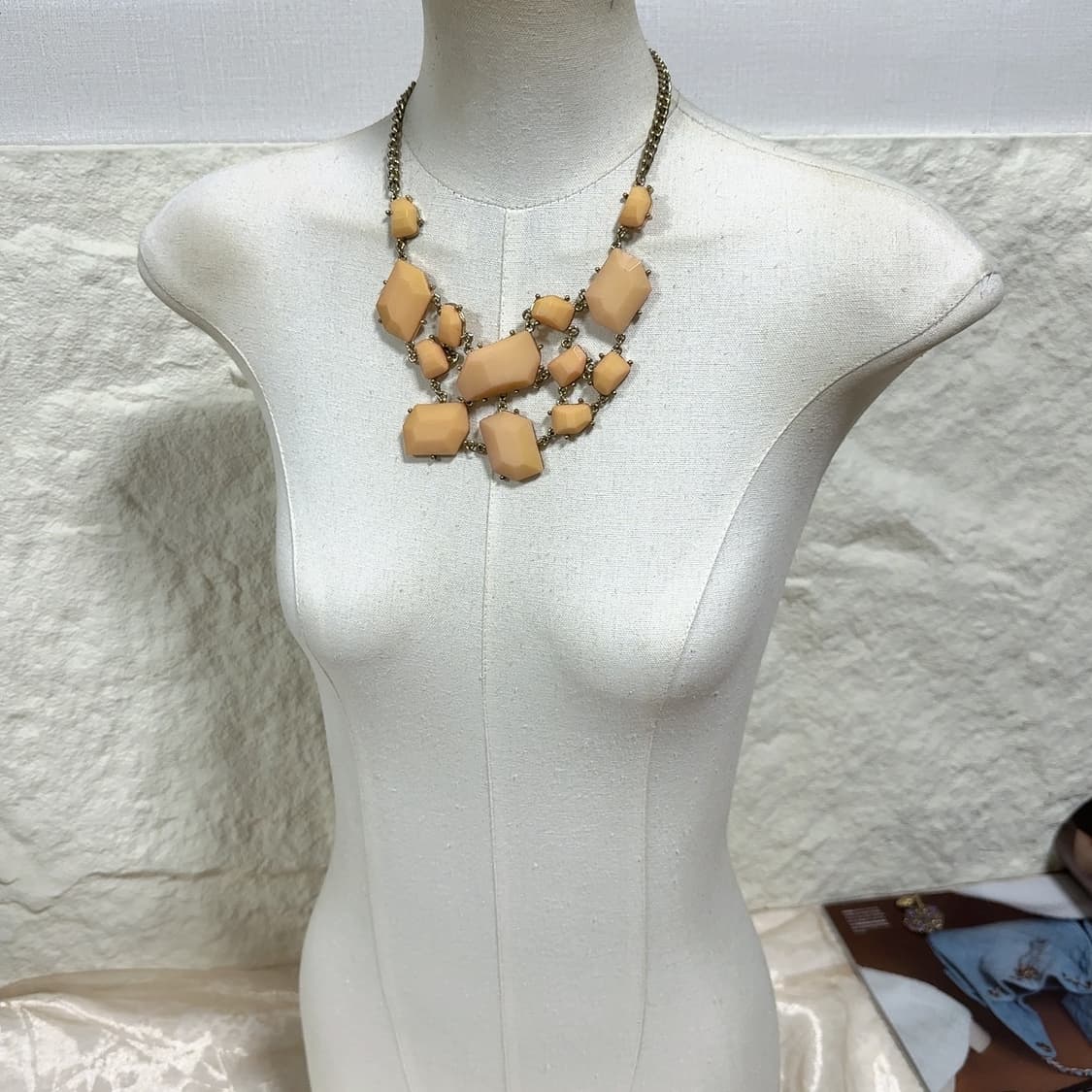 빈티지  미국 오리엔탈 쿠바체인 목걸이 상품이미지1