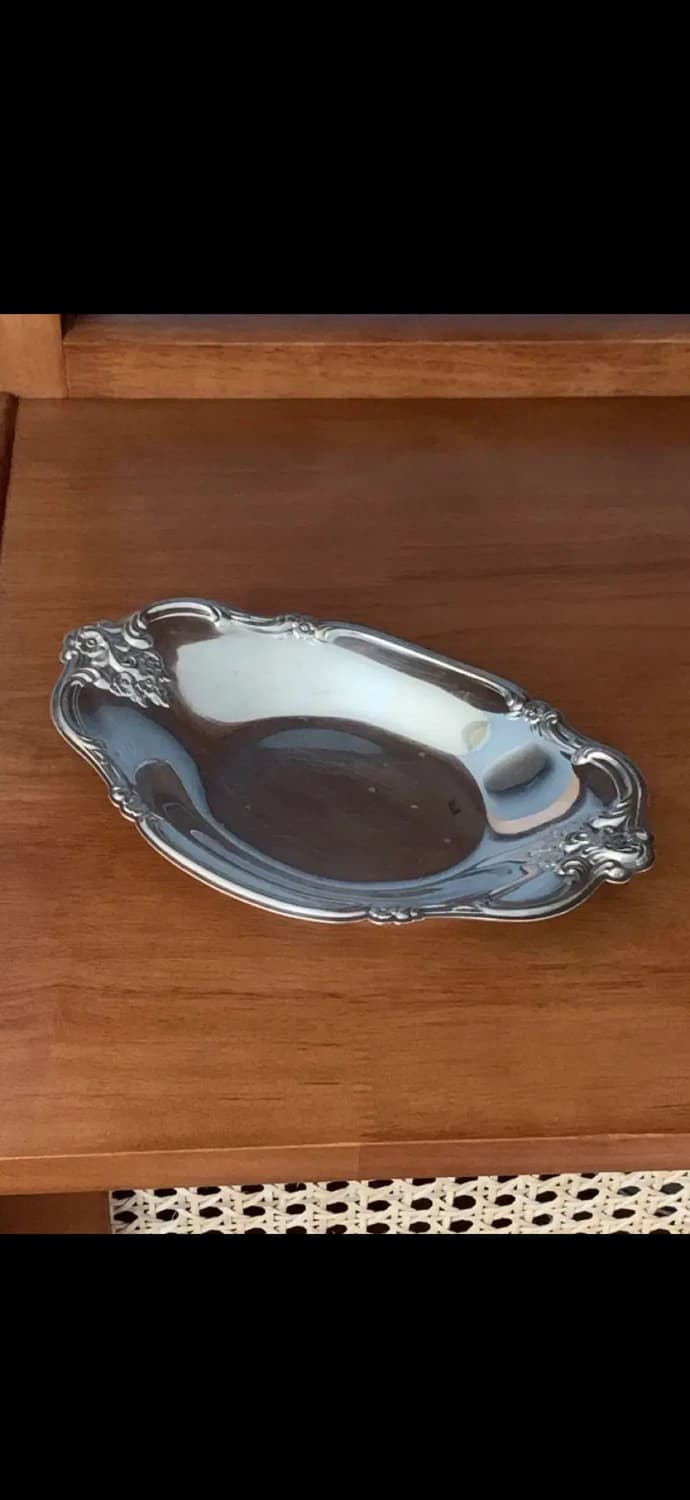 빈티지 실플 오발보울  상품이미지1