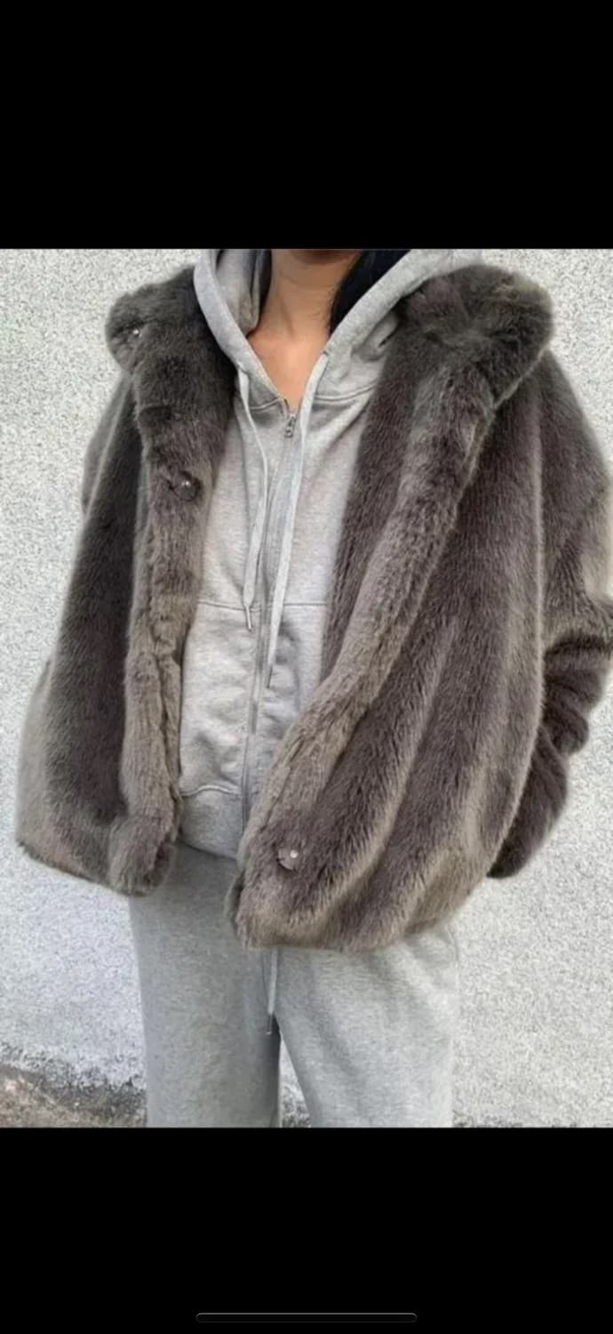 릿킴 퍼 자켓 정가 149000원 상품이미지4