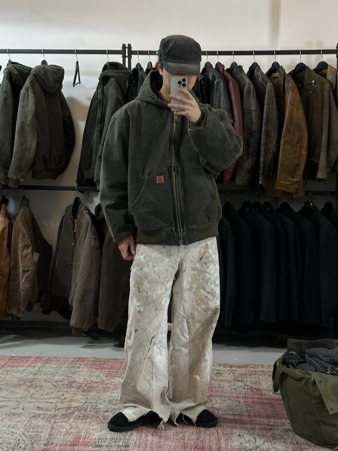 OG 칼하트 J130 액티브 칼하트 MOS 모스그린 상품이미지2