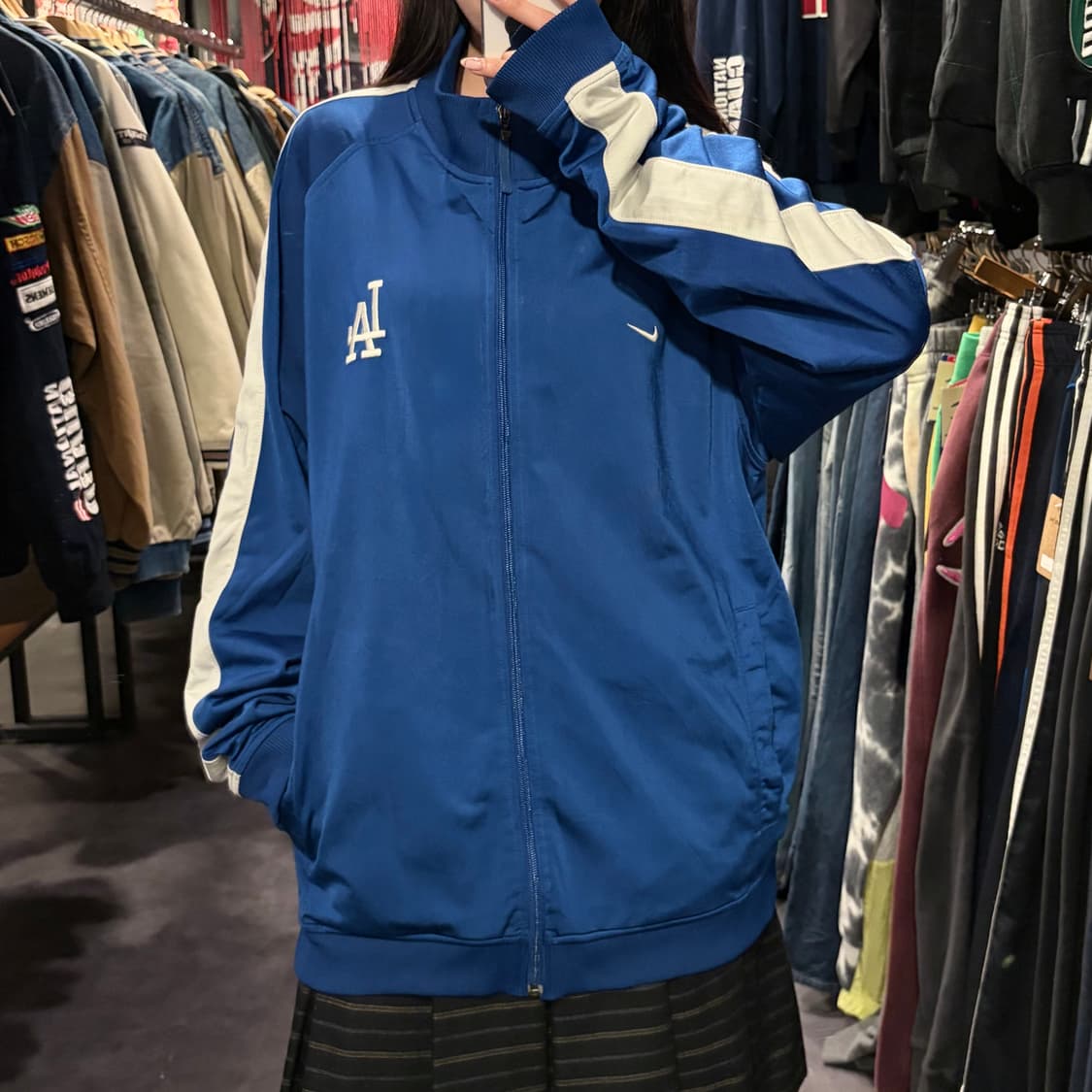 [IM] Nike 나이키 LA 다저스 트랙 자켓 블루 상품이미지4