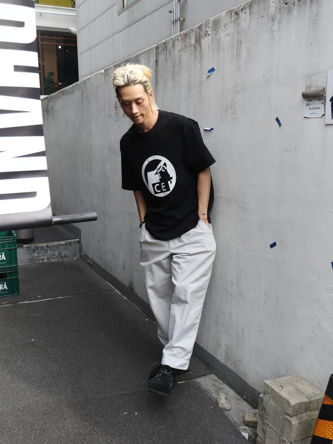 컬러 kolor/BEACON Puckering Chino 상품이미지2
