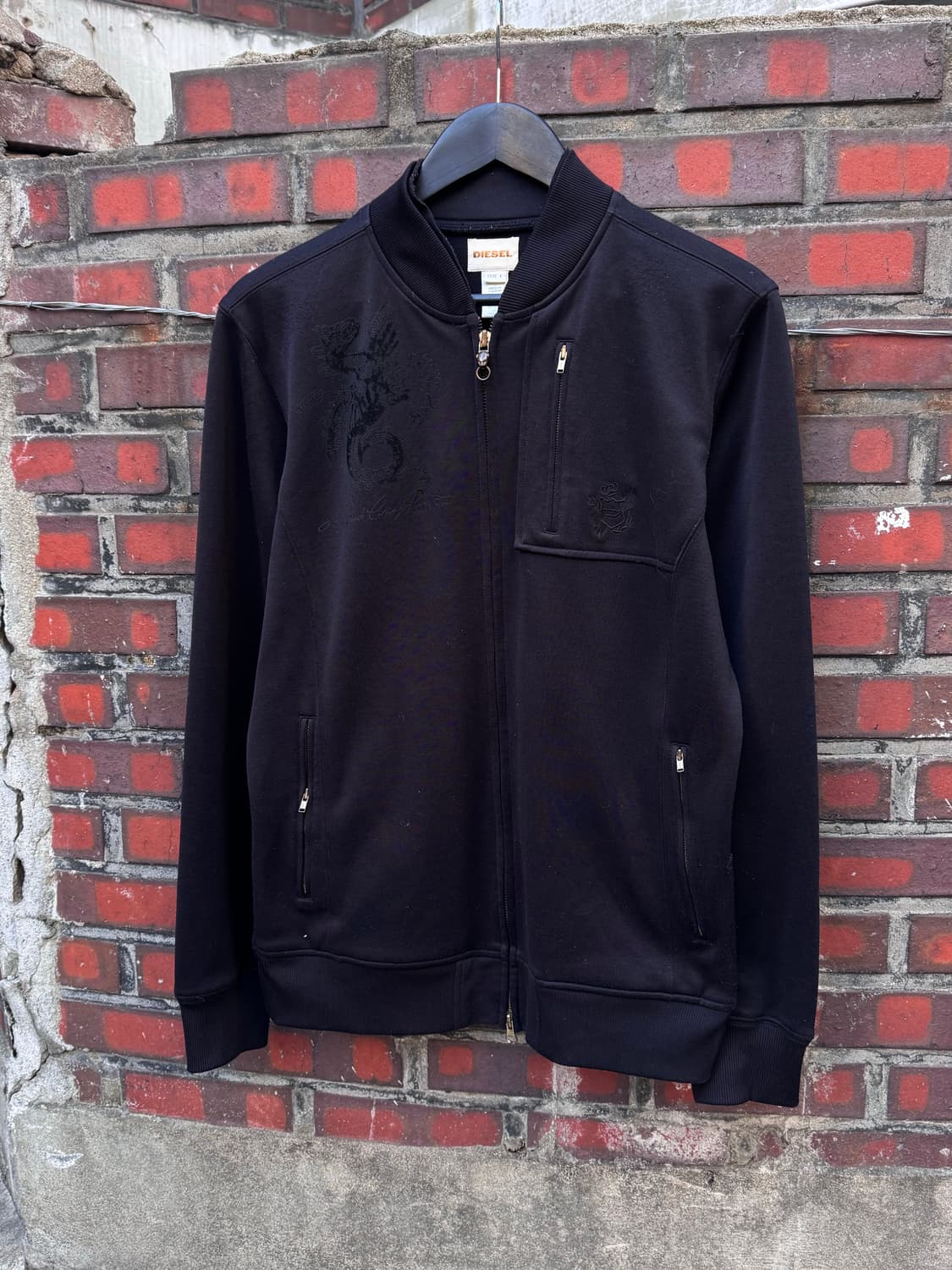 Diesel 디젤 프린팅 트랙탑 투웨이 집업 상품이미지1