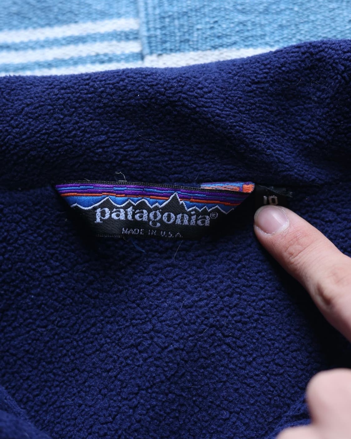파타고니아 80s 쉘드 신칠라 자켓 아쿠아 블루 10 상품이미지2