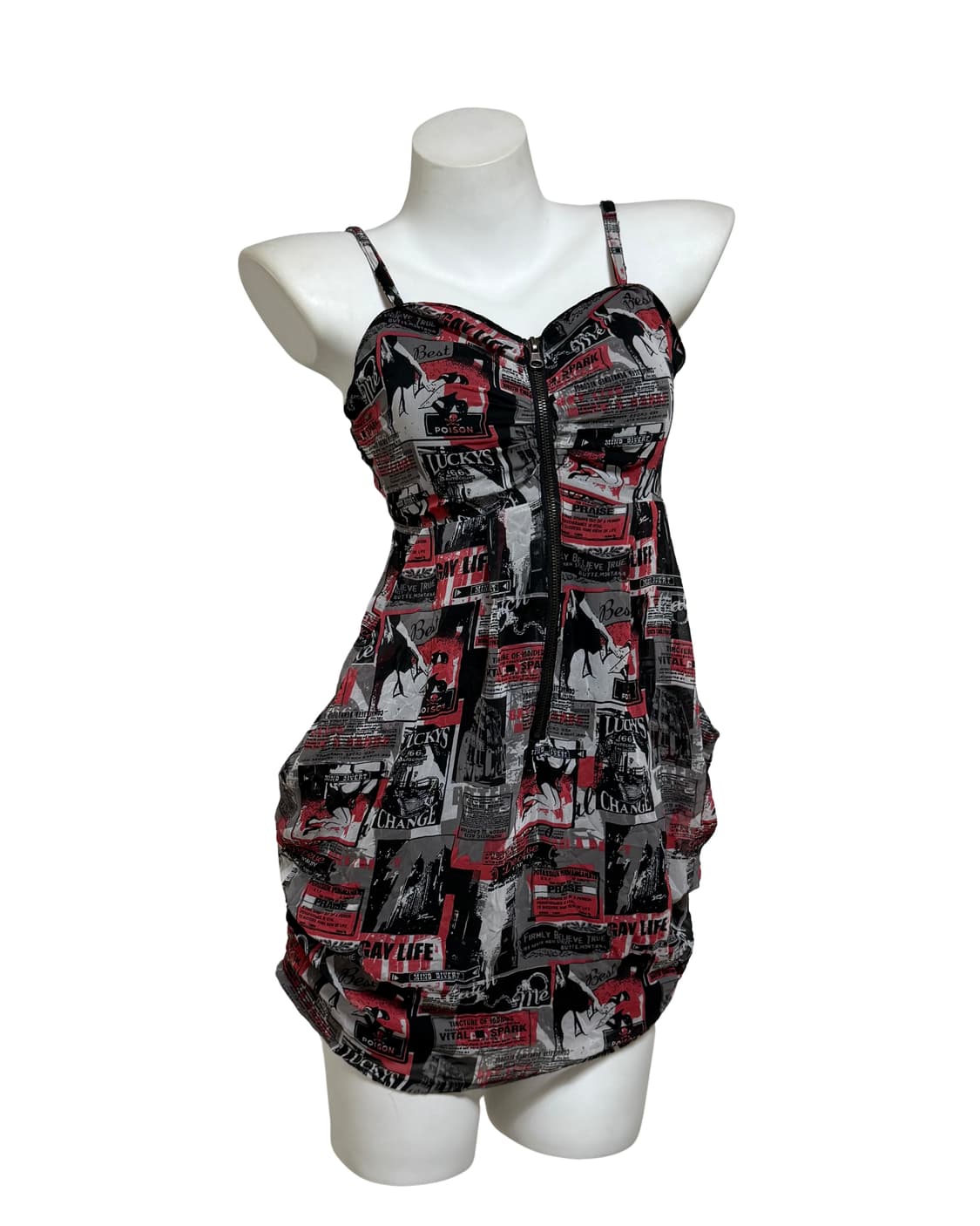 Ghost of harlem 갸루펑크맛 드레스 상품이미지1