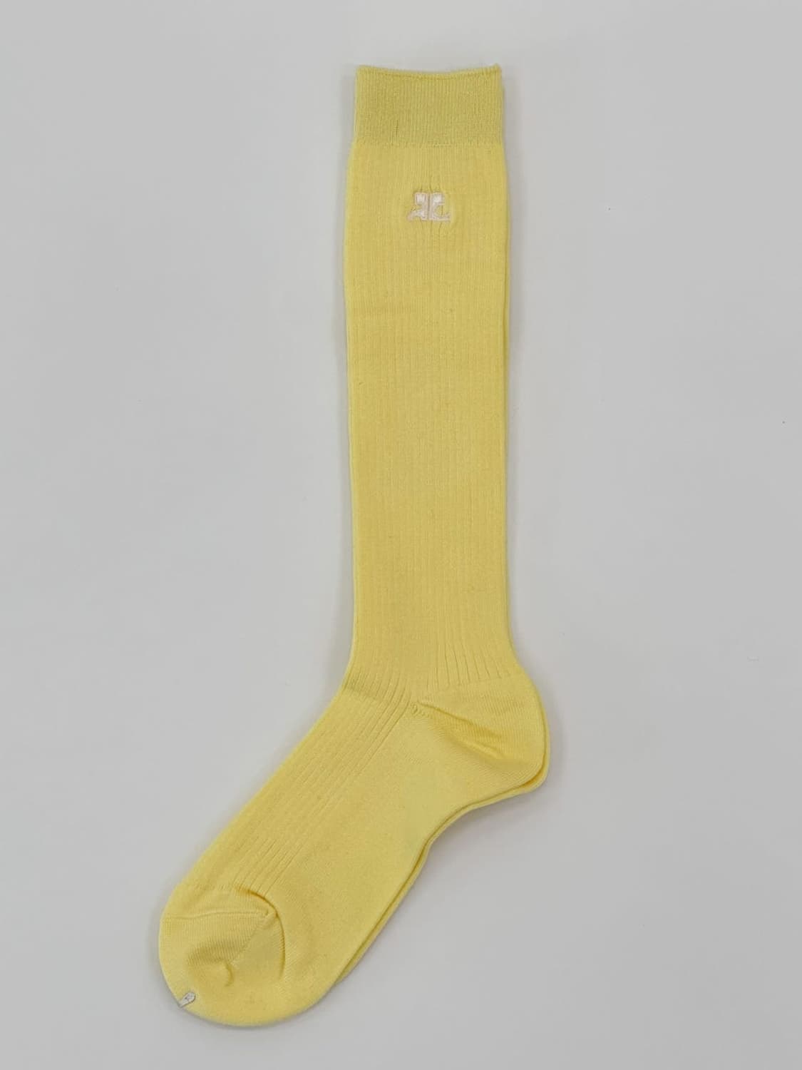 [새상품] courreges / 꾸레쥬 양말 (핑크 / 옐로우 / 스카이 상품이미지7