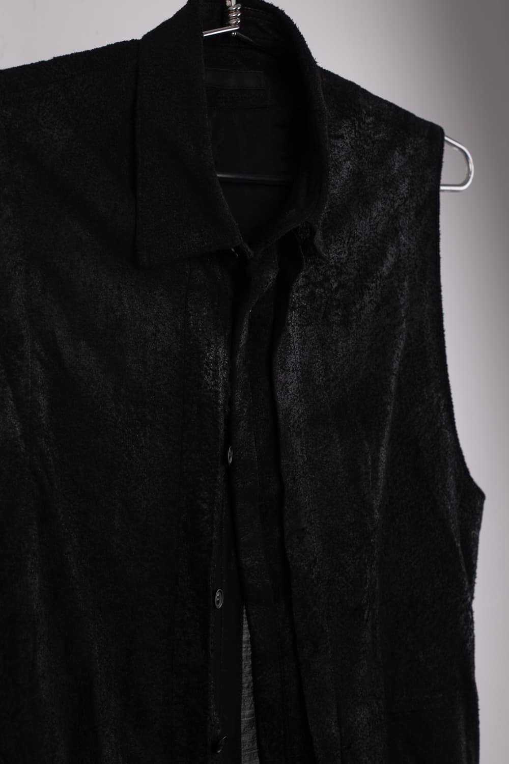 JULIUS COATED LAMB SKIN LONG SHIRTS VEST 상품이미지6