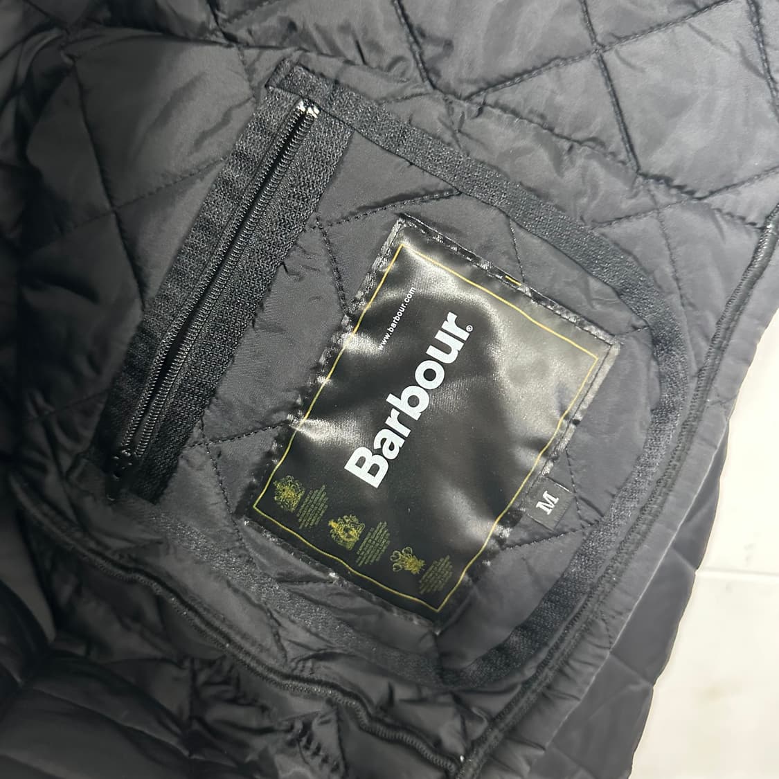 바버 퀄팅 자켓 상품이미지3