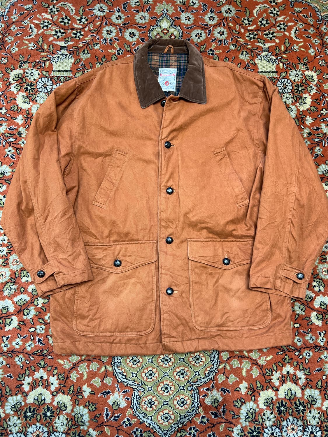 [3L] JPN 본마를렌 오렌지 헌팅 자켓 상품이미지1