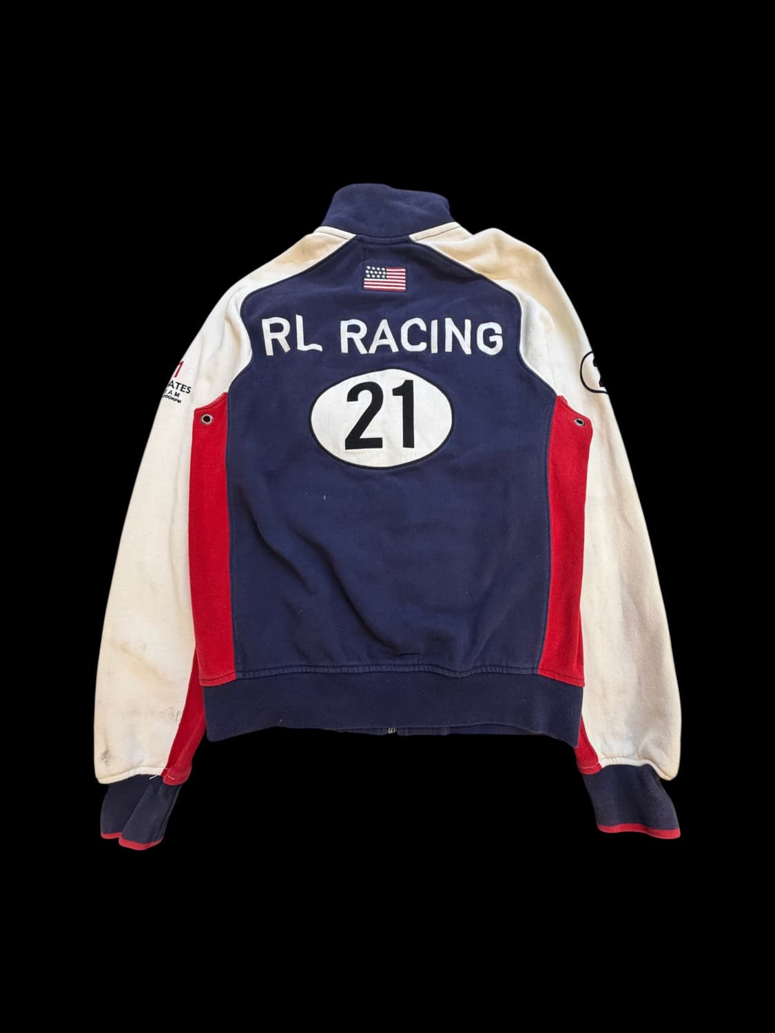 폴로 랄프 로렌 RL 레이싱 유나이티드 스테이츠 트랙 집업 상품이미지2