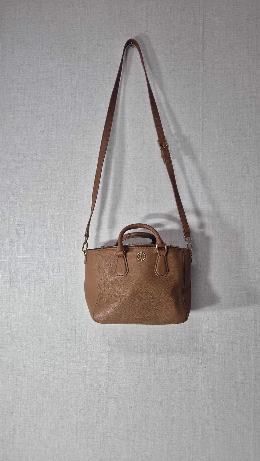 토리버치 아만다 카멜 더블 집 토트백 상품이미지1