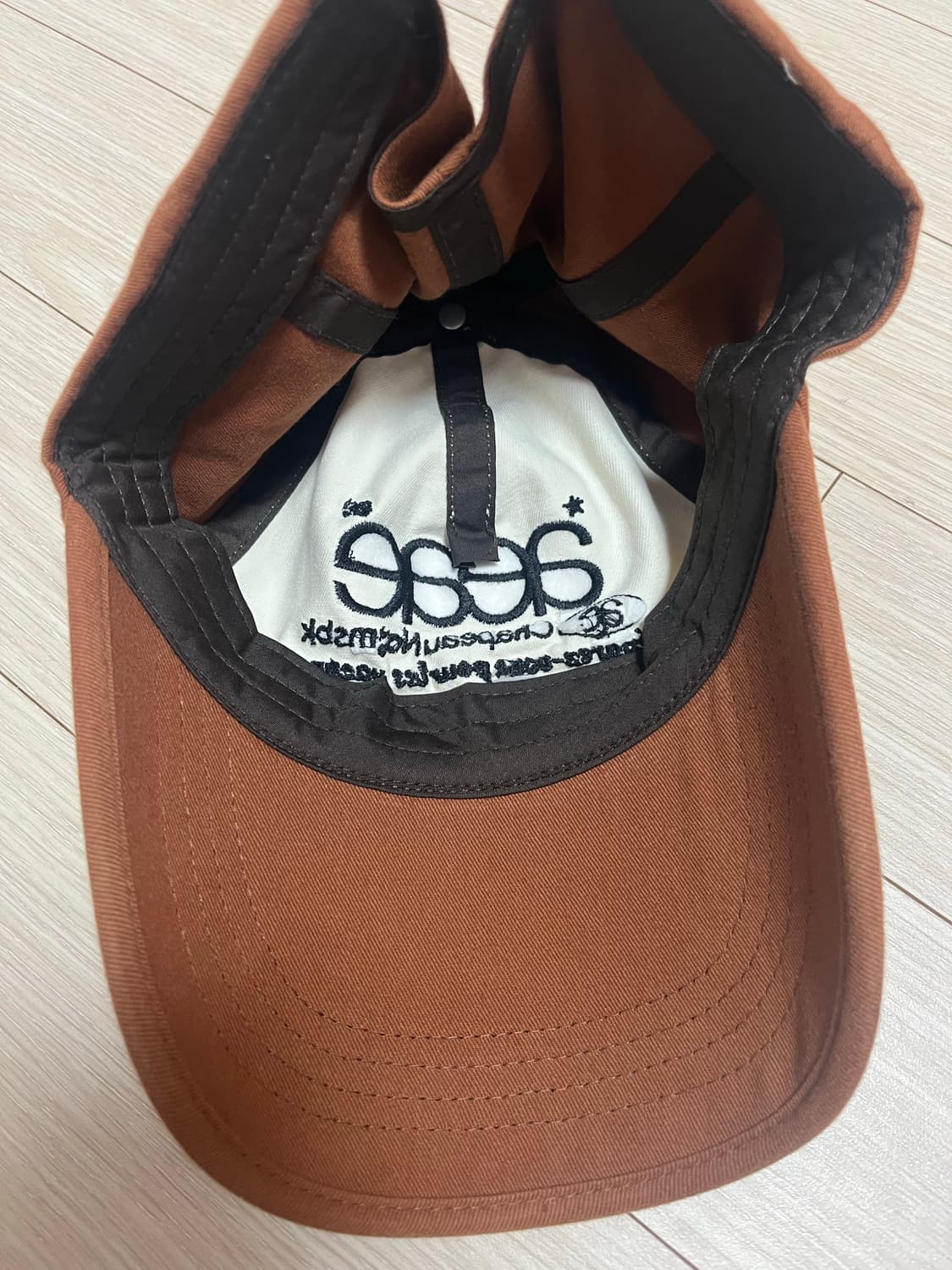 에이이에이이 aeae 볼캡 모자 브라운 상품이미지2