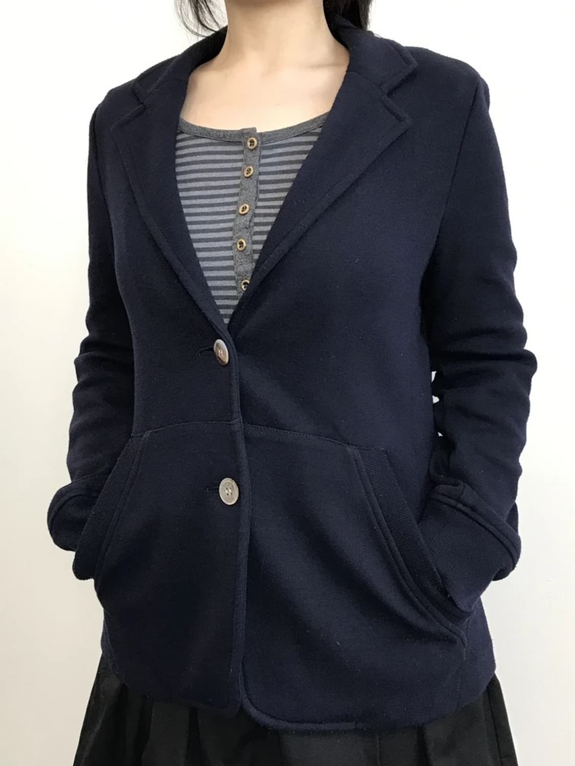 Merci Beaucoup Knit Blazer Jacket 상품이미지2
