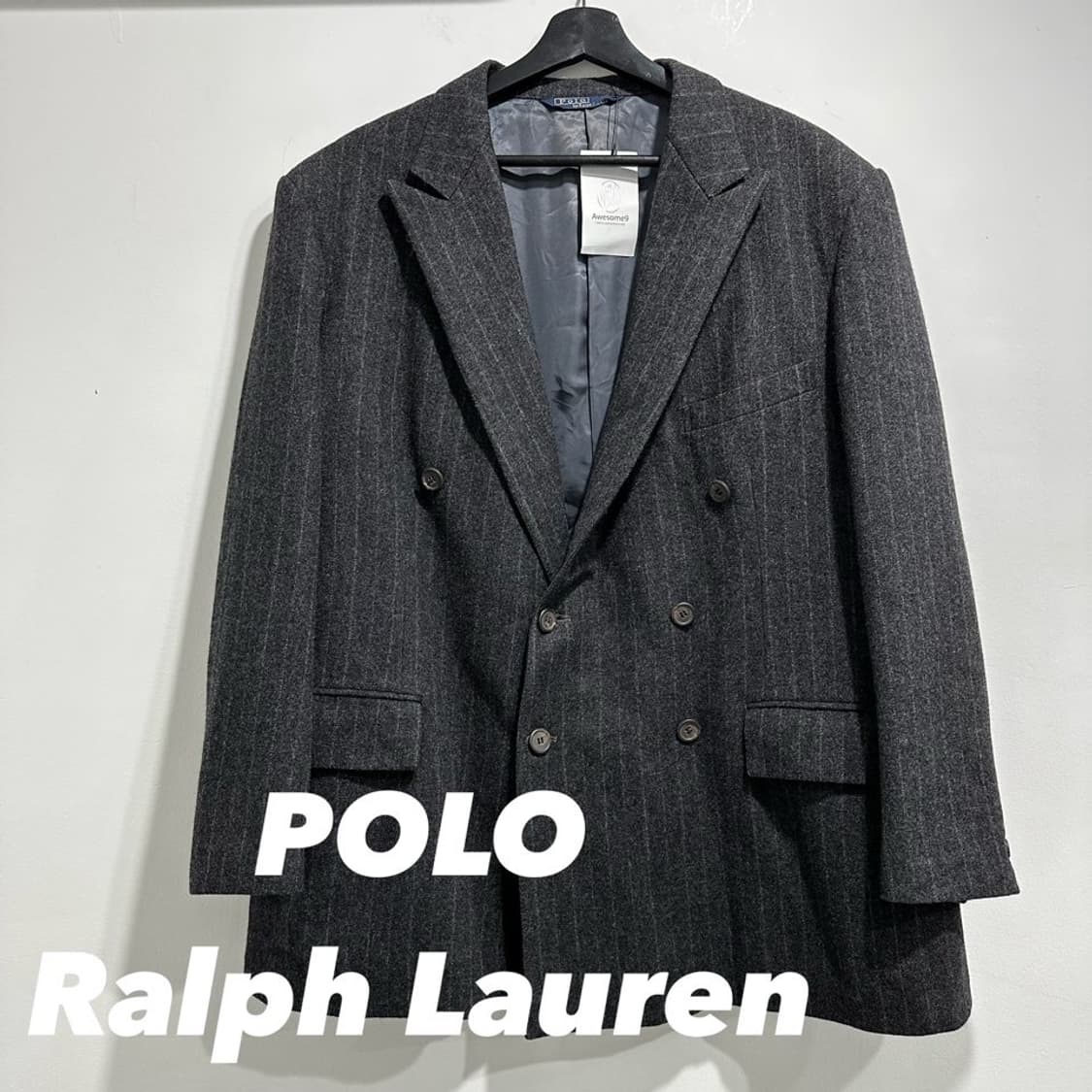 폴로 랄프로렌 스트라이프 더블블레이져 상품이미지1