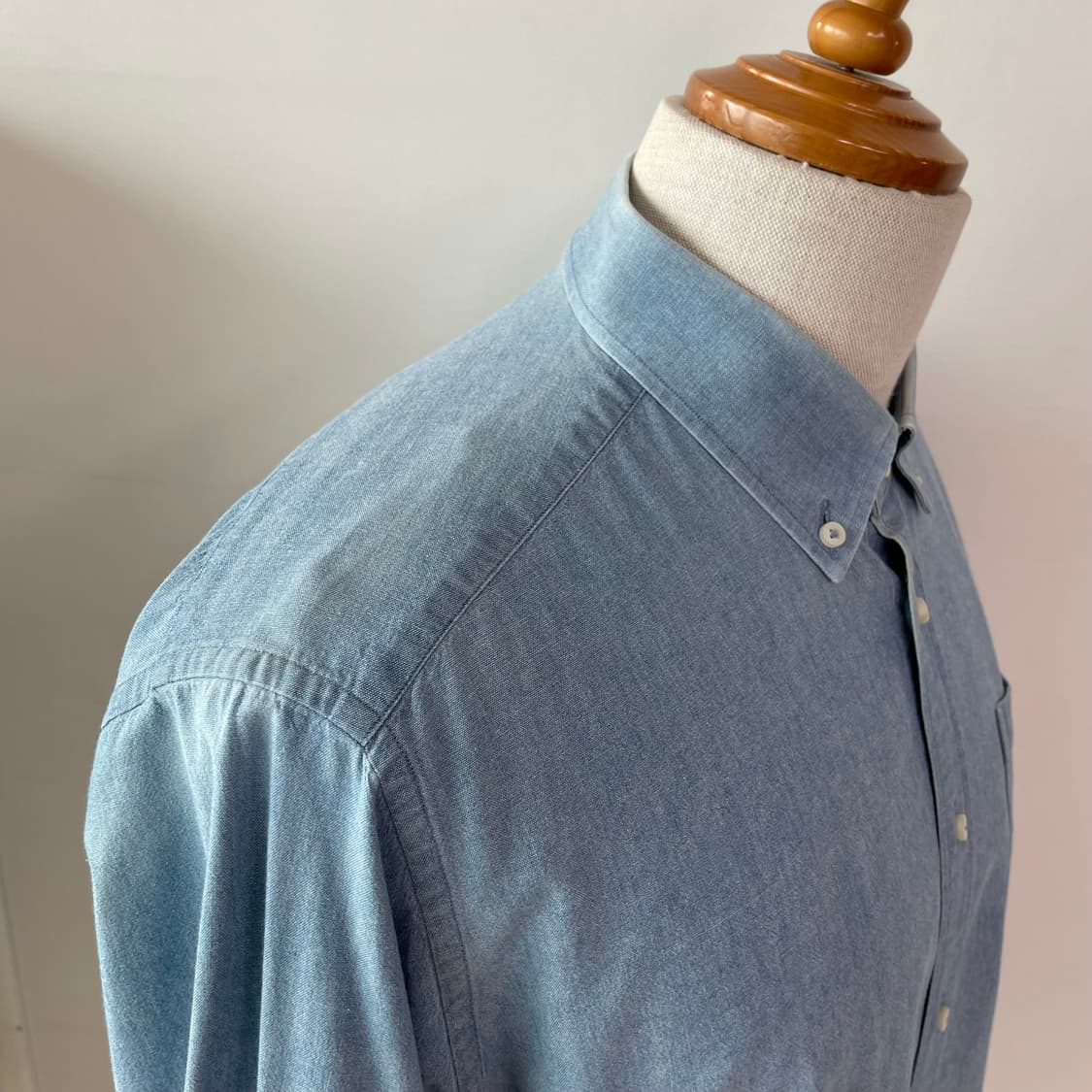 고쉐 맞춤셔츠 데님 105~110 상품이미지8
