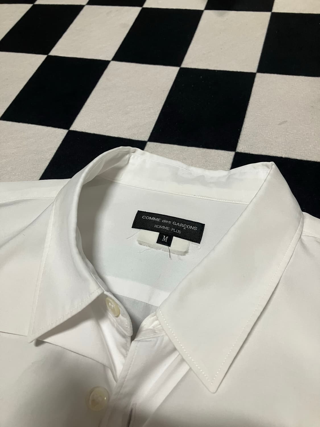 Comme des garcons homme plus 프론트 폴딩 셔츠 상품이미지3