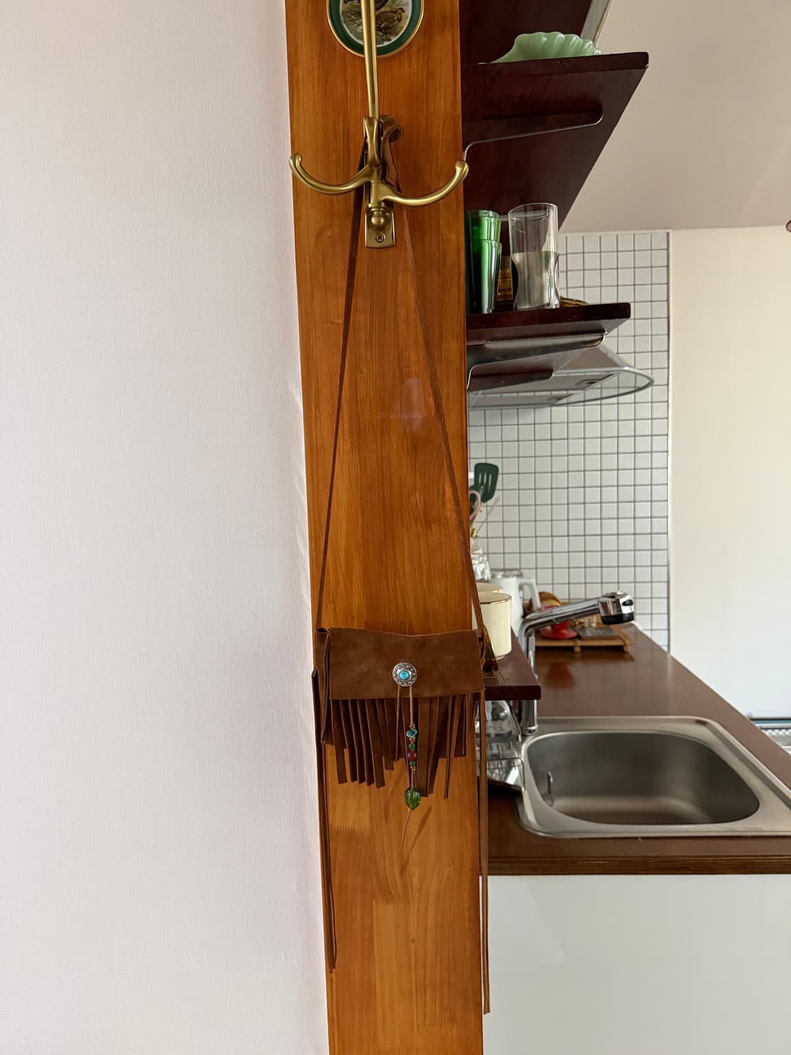 CAMATECLUB 라이트 태슬 백 브라운 (카마테클럽) 상품이미지5